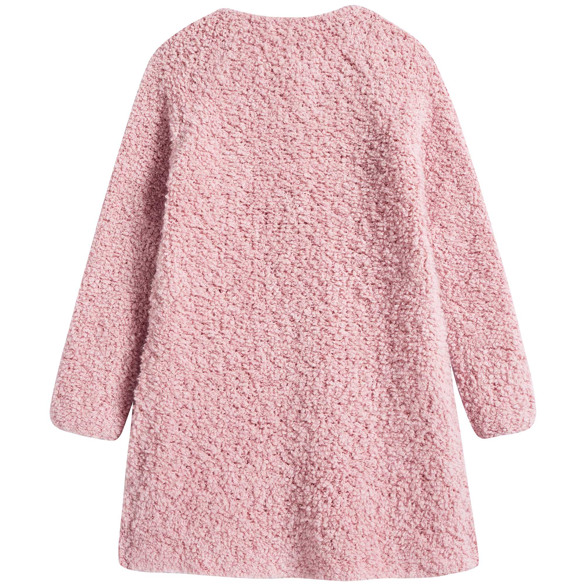 Girls Old Rose Cardigan