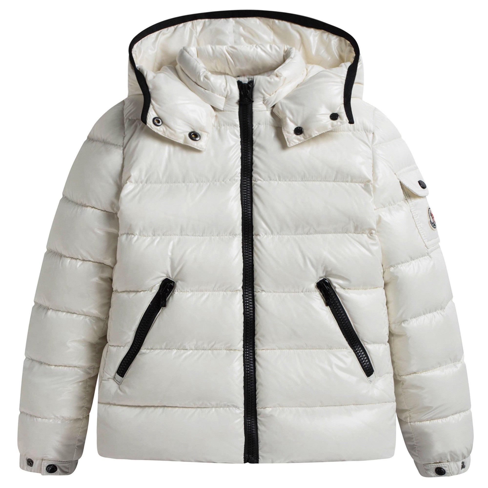 Girls Ivory "Bady" Down Padded Jacket