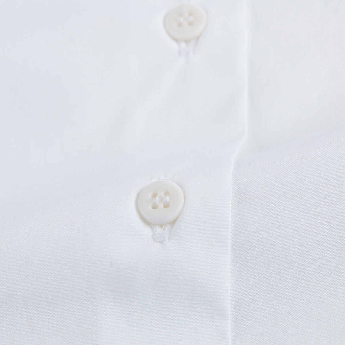 Chemisier blanc en coton avec col à volants pour filles