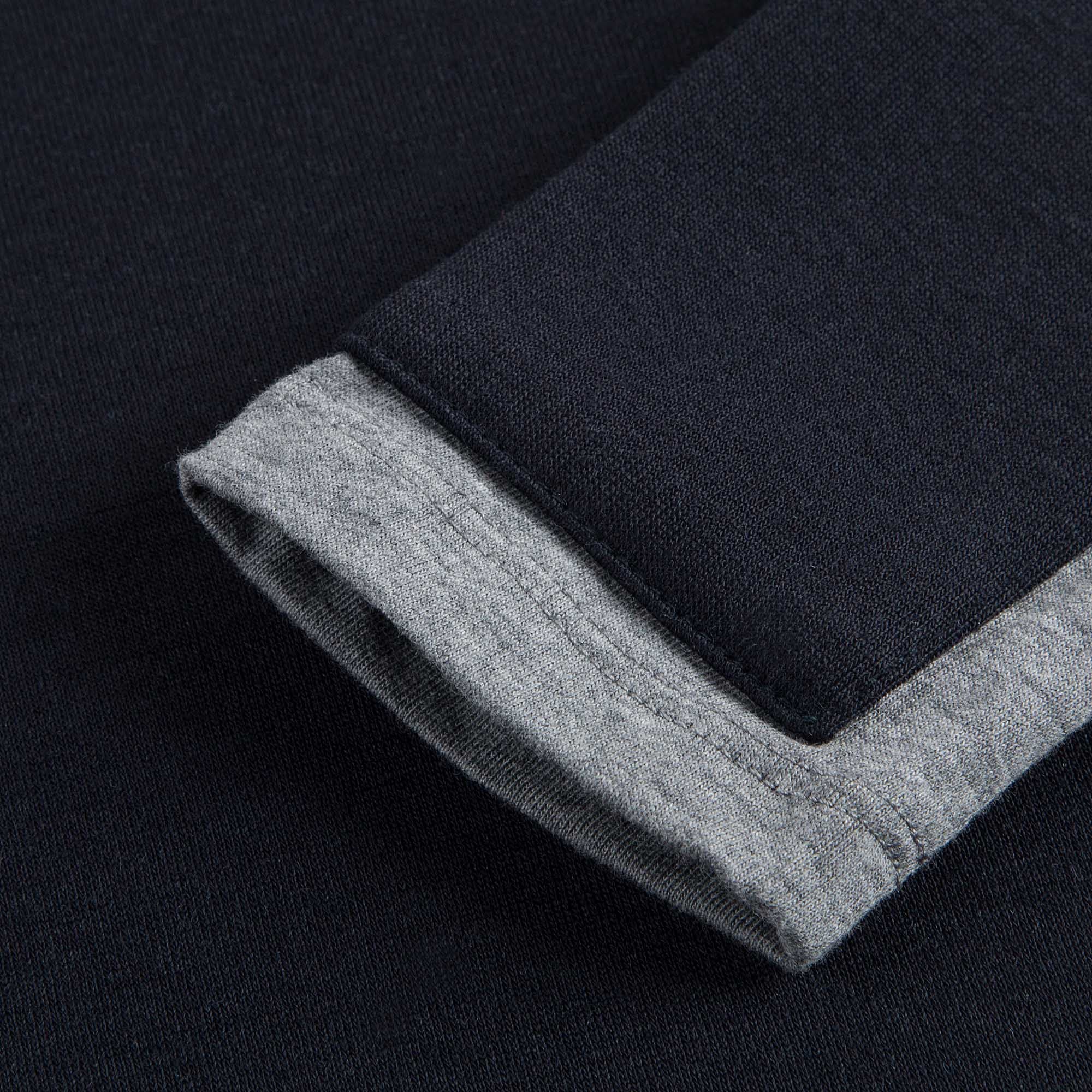 Girls Navy Blue Long Sleeve T-shirt