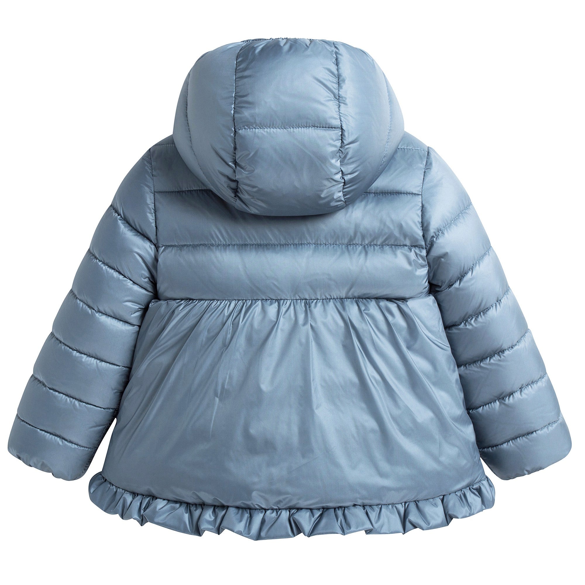 Baby Girls Grey "Odile" Down Padded Coat