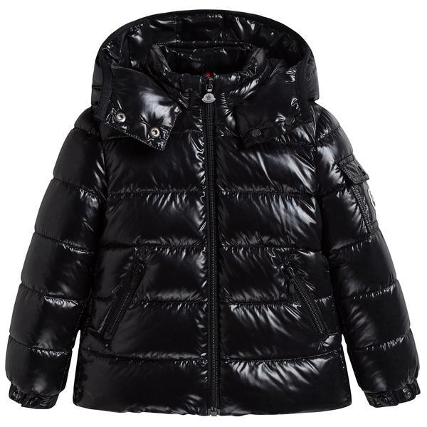 Girls Black "Bady" Padded Down Jacket