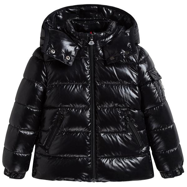 Girls Black "Bady" Down Padded Jacket