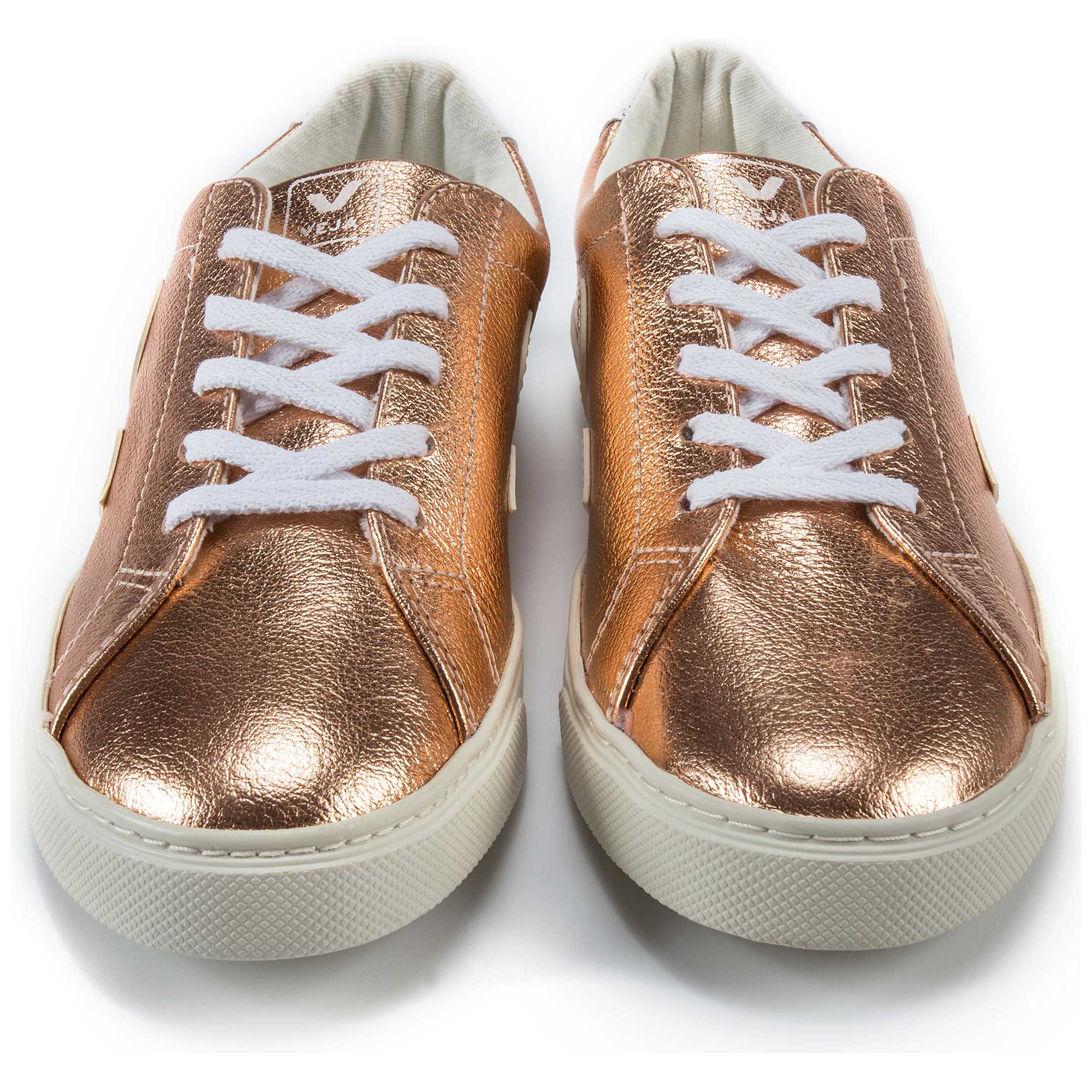 Girls Venus Pierre Leather With White "V" Shoes