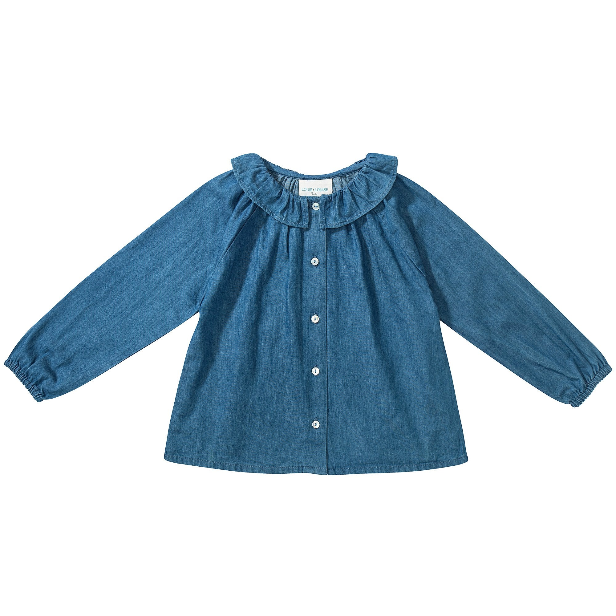 Girls & Boby Blue Cotton Shirts