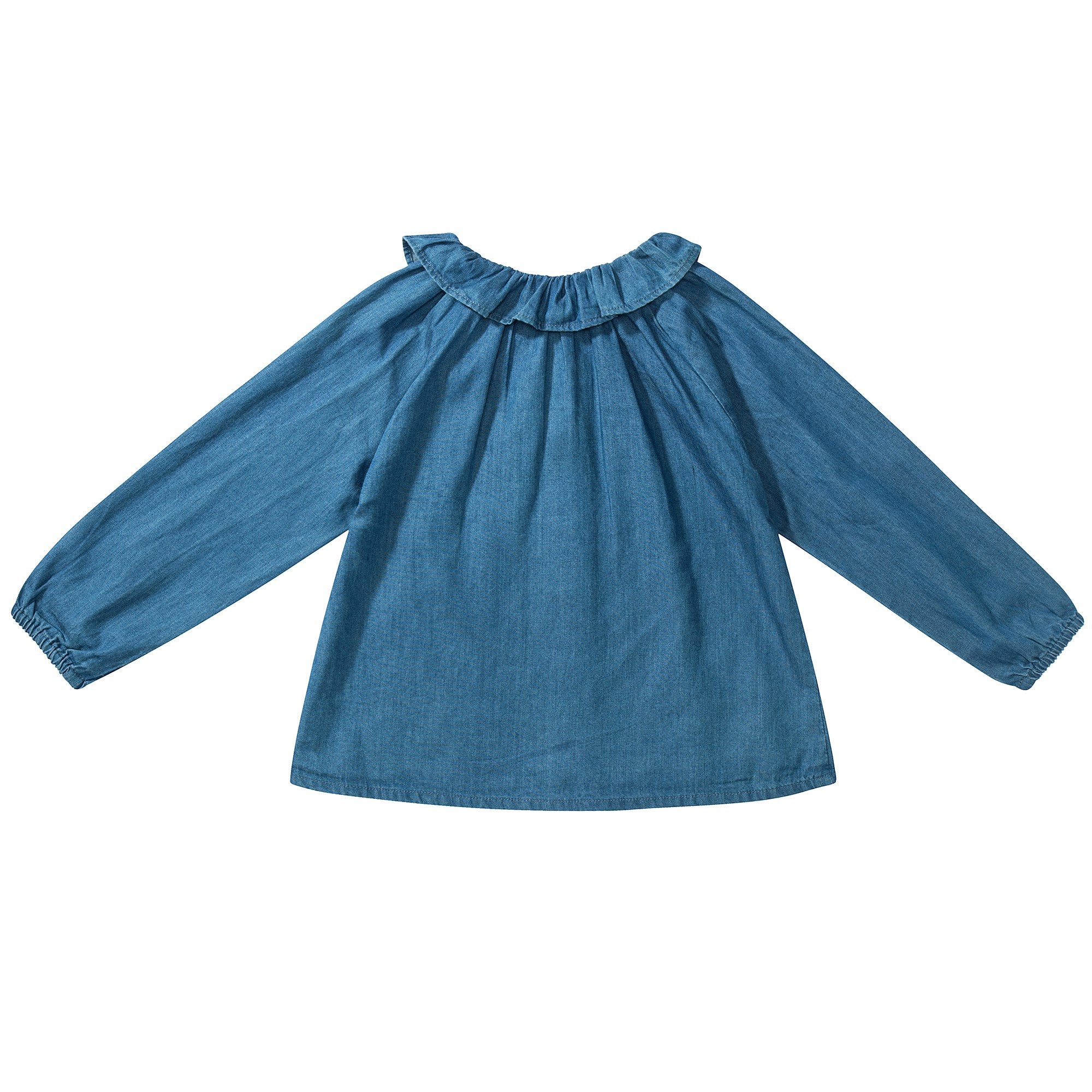 Girls & Boby Blue Cotton Shirts