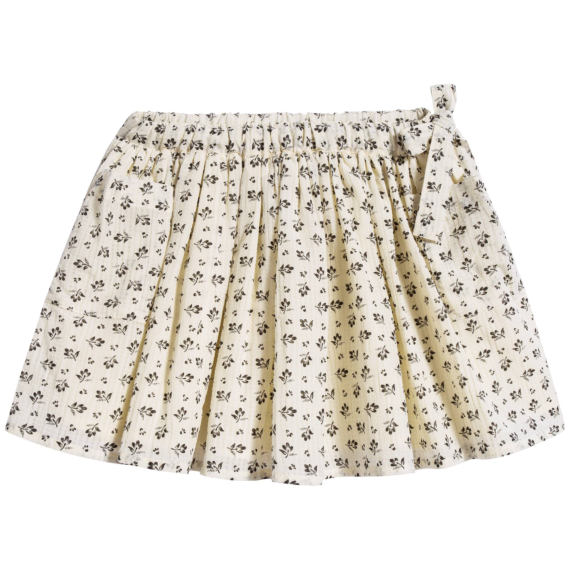 Girls Ditsy Clover Print Iris Skirt