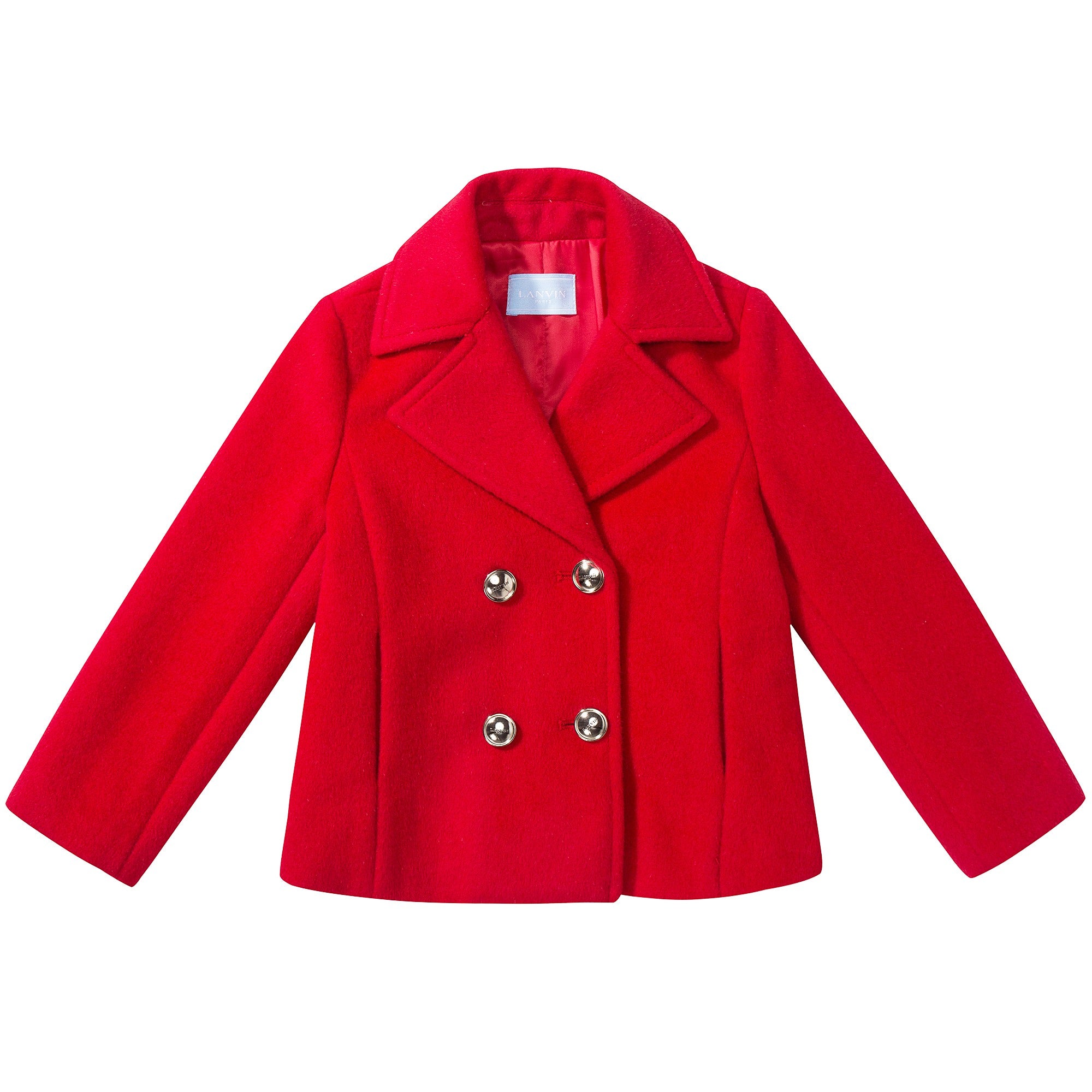 Girls Rosso Wool Coat