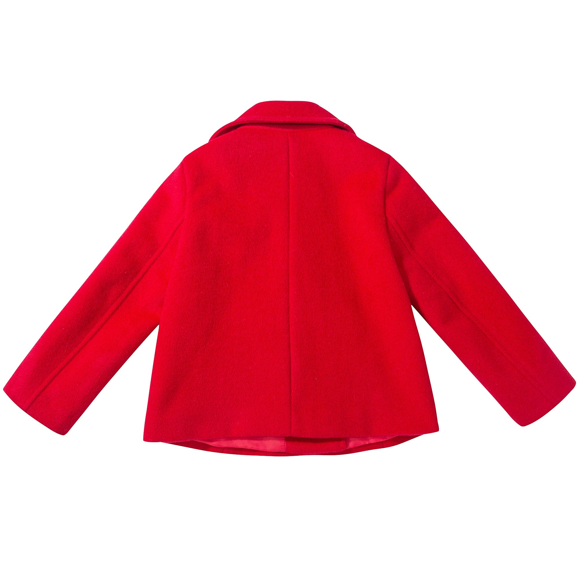 Girls Rosso Wool Coat
