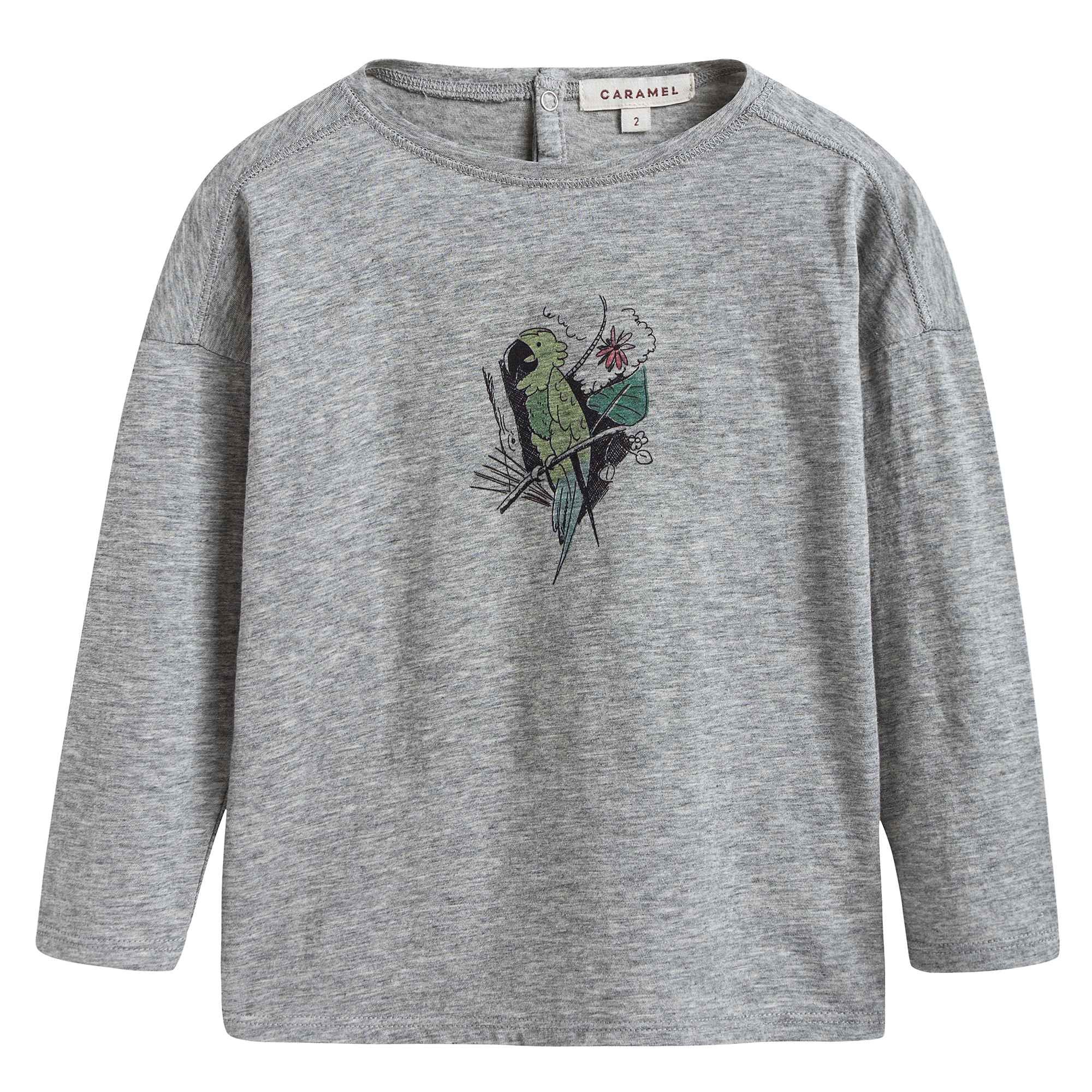 Baby Light Grey Cotton T-shirt