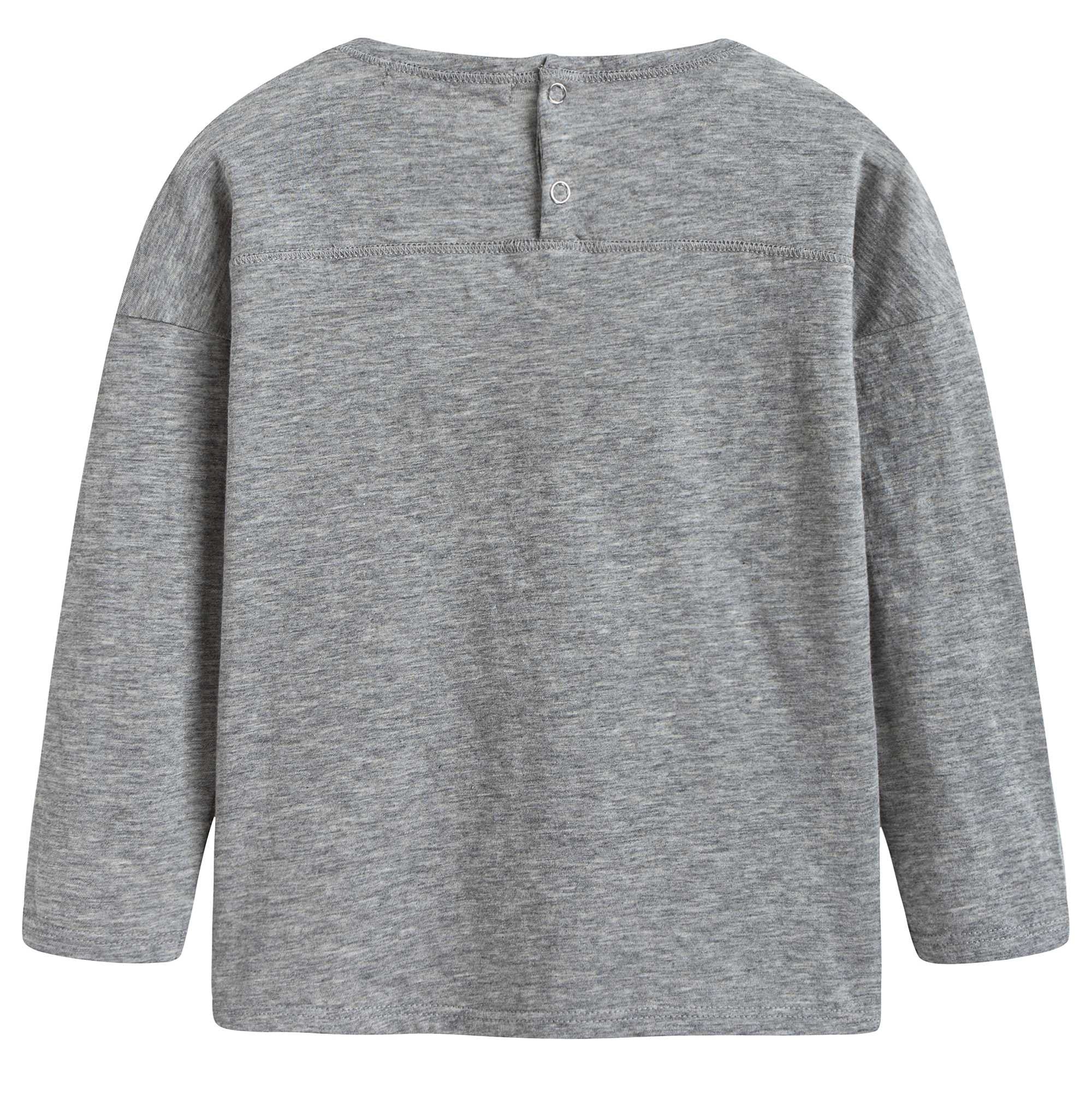 Baby Light Grey Cotton T-shirt