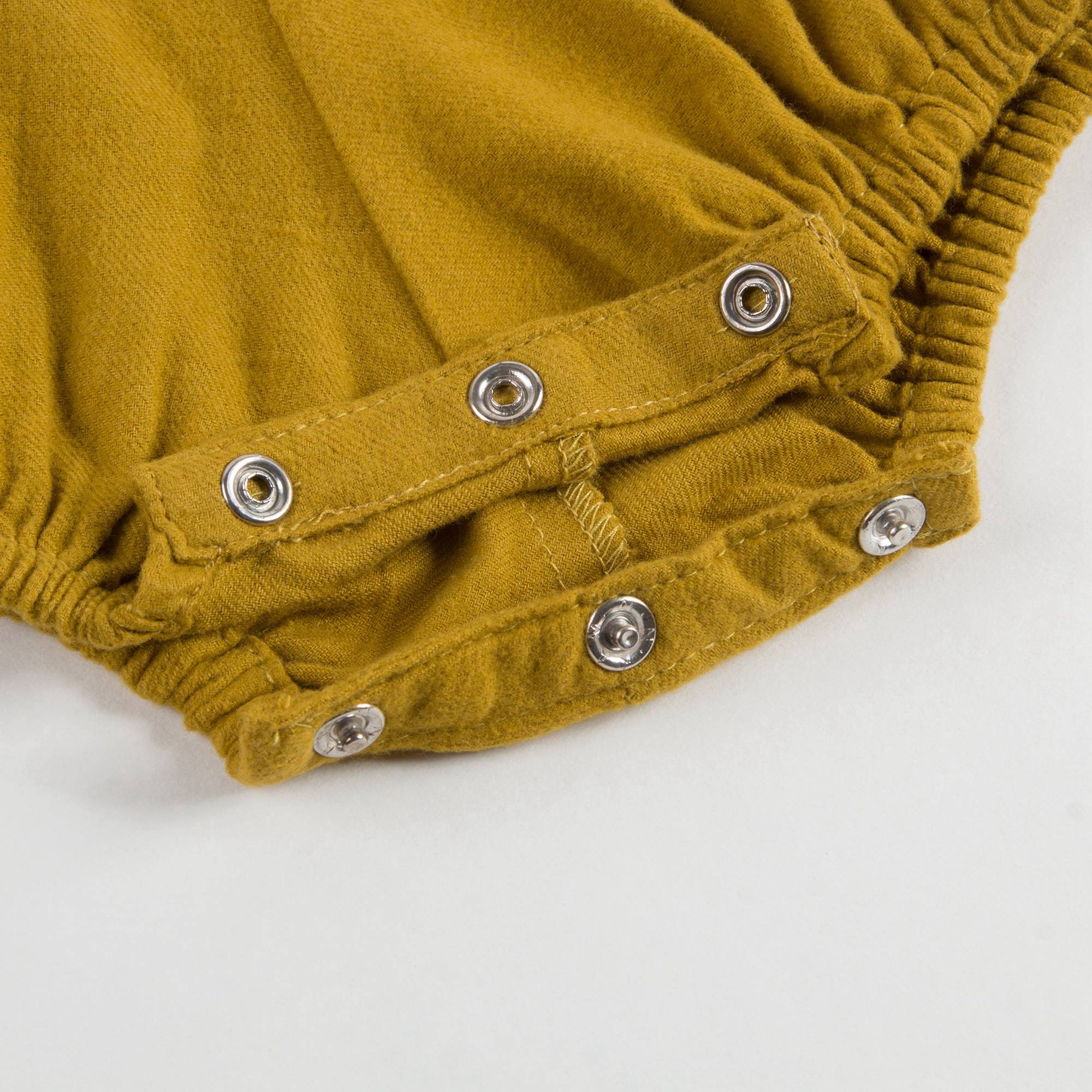 Baby Yellow Cotton Romper
