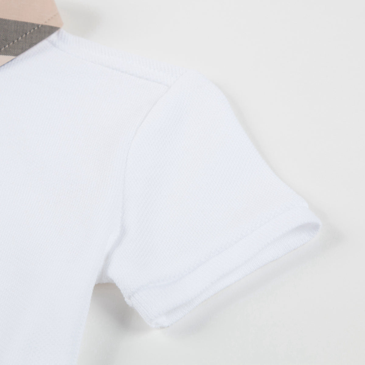 Polos blancs en coton pour bébé garçon