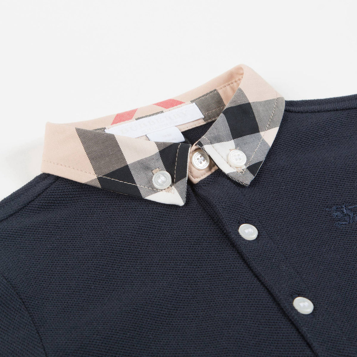 Polos en coton bleu marine pour garçons
