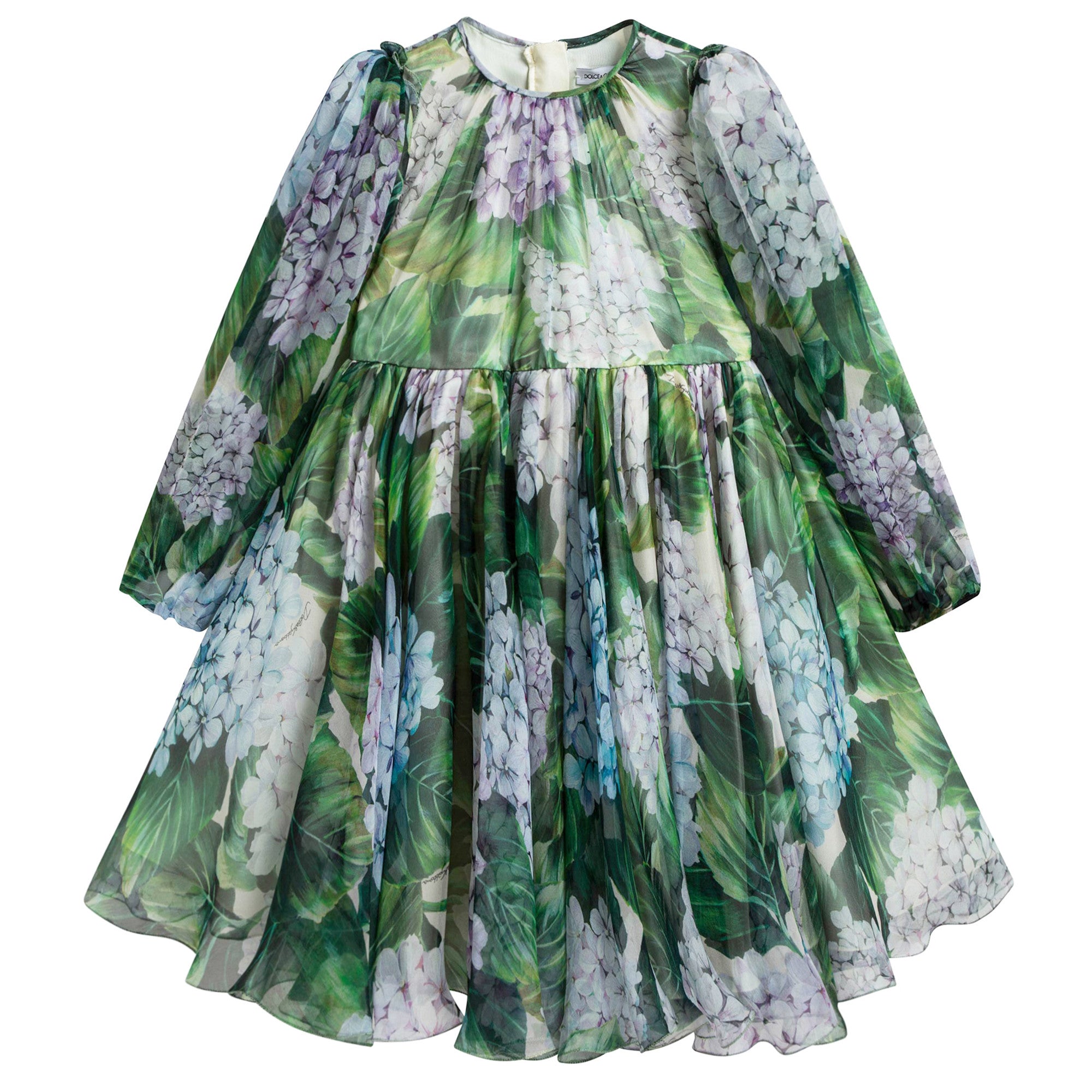 Girls Silk 'Ortensia' Dress