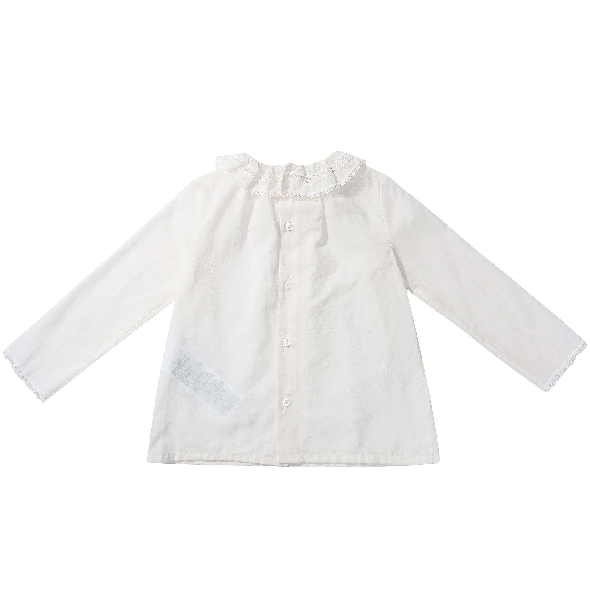 Baby Girls Milk Cotton Shirt