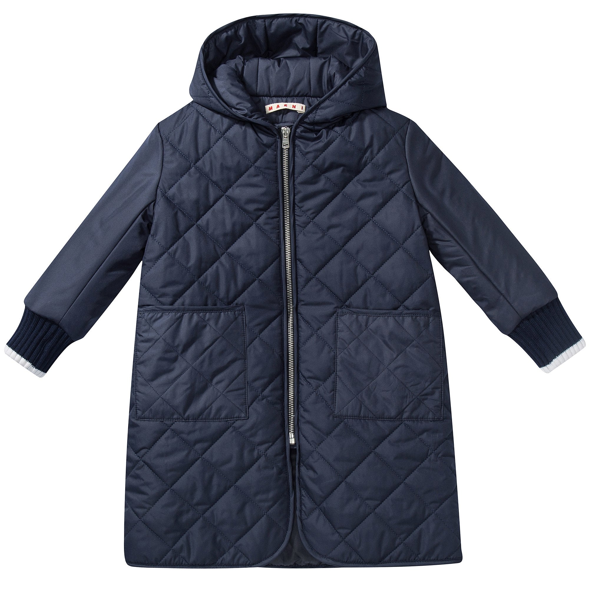 Girls Navy Blue Coat