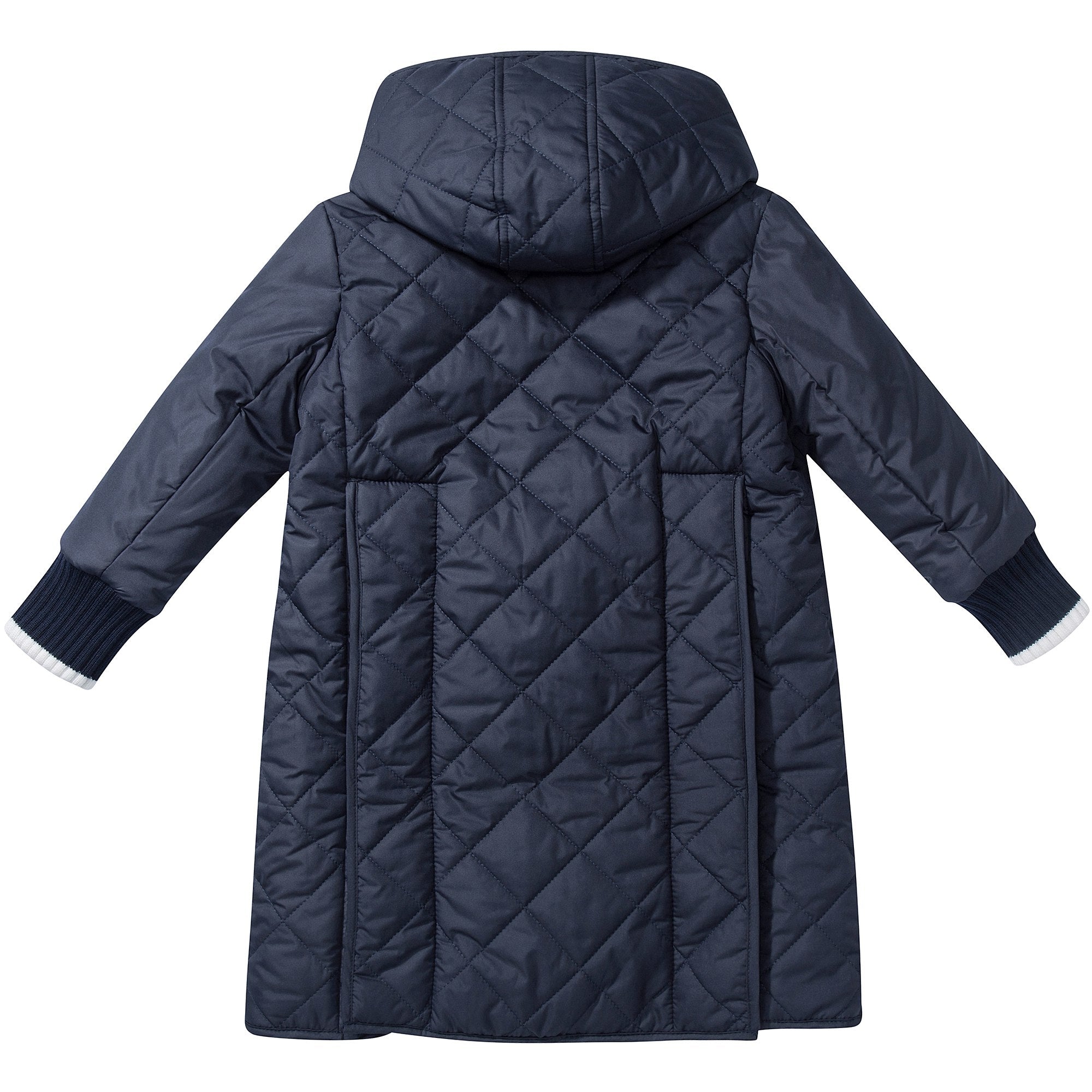 Girls Navy Blue Coat