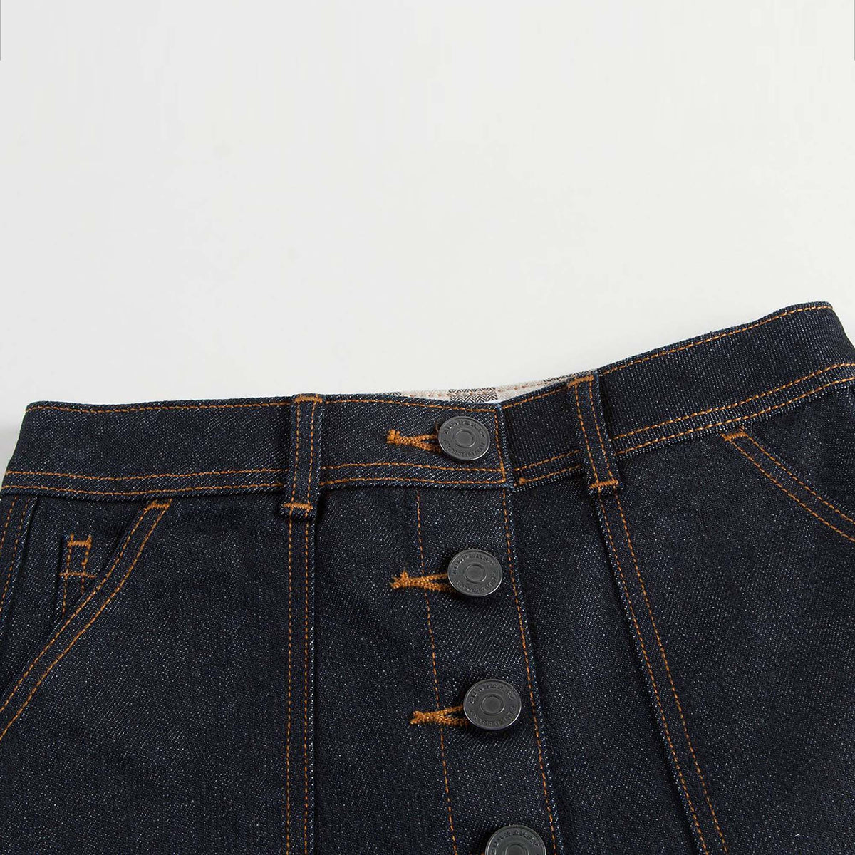 Jupe en jean bleu foncé pour filles
