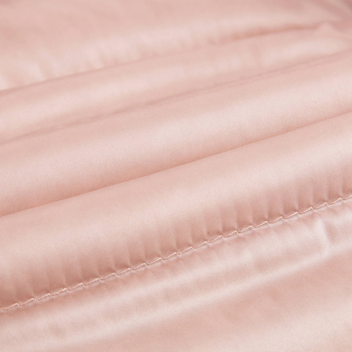 Doudoune à capuche rose vif « Flavienne » pour fille avec poignets à volants