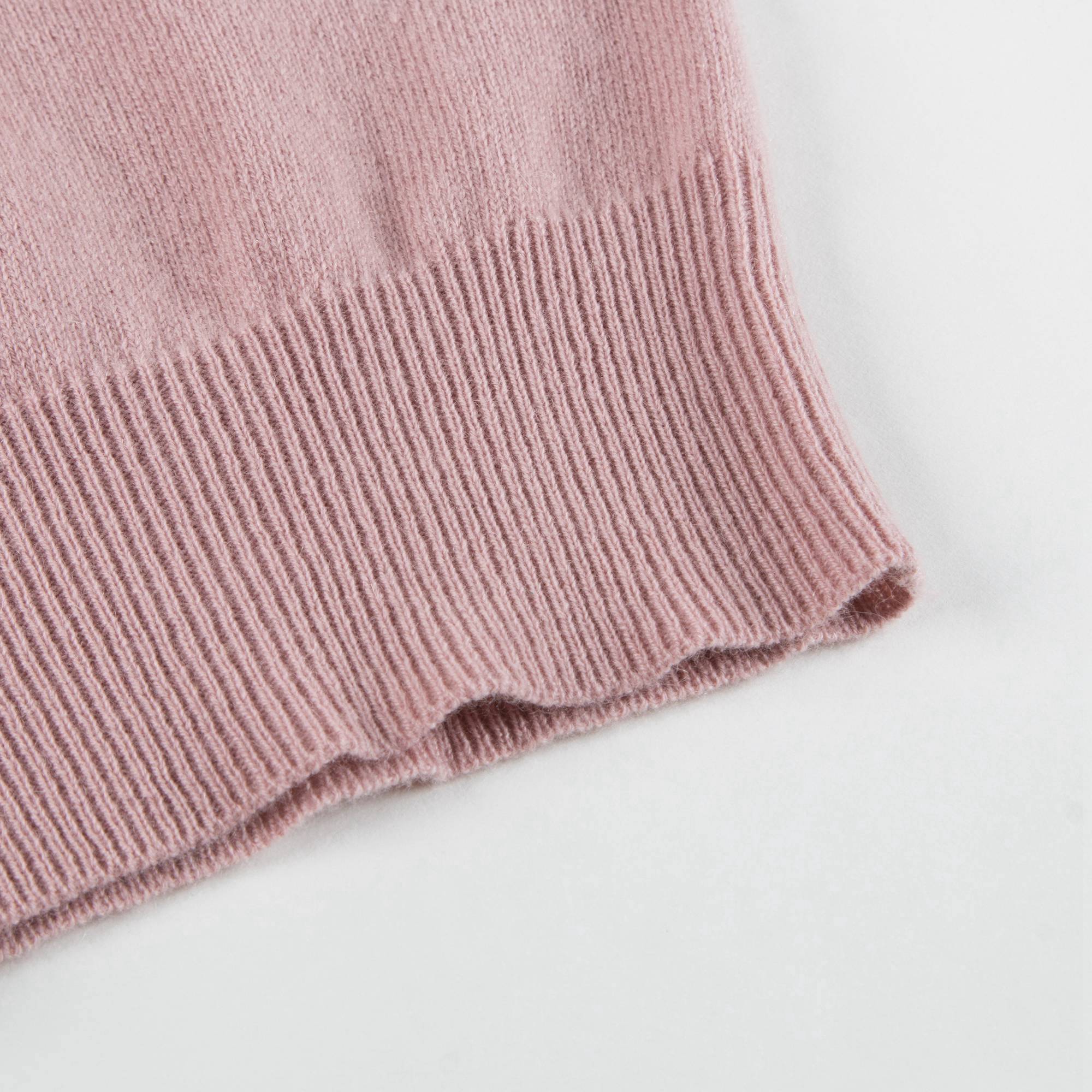 Girls Dusty Pink Cashmere Sweater