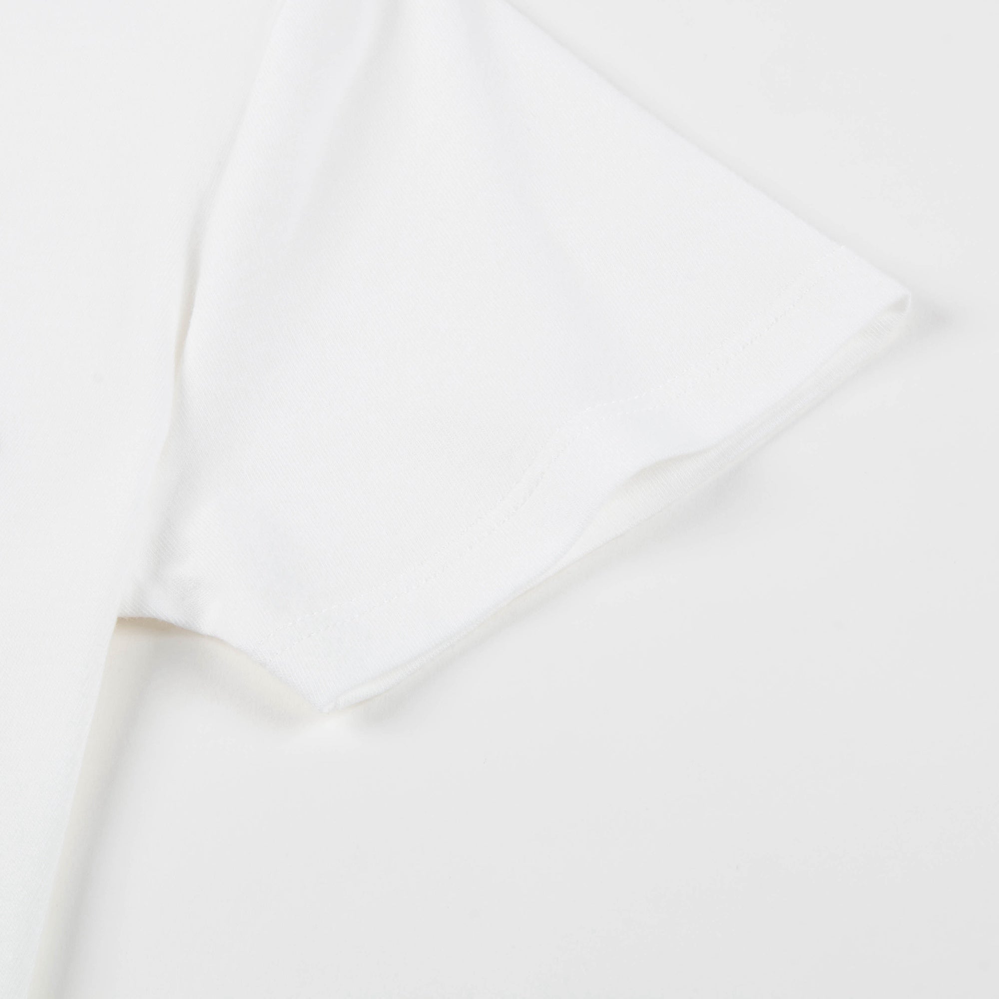 Girls White Logo Cotton T-shirt