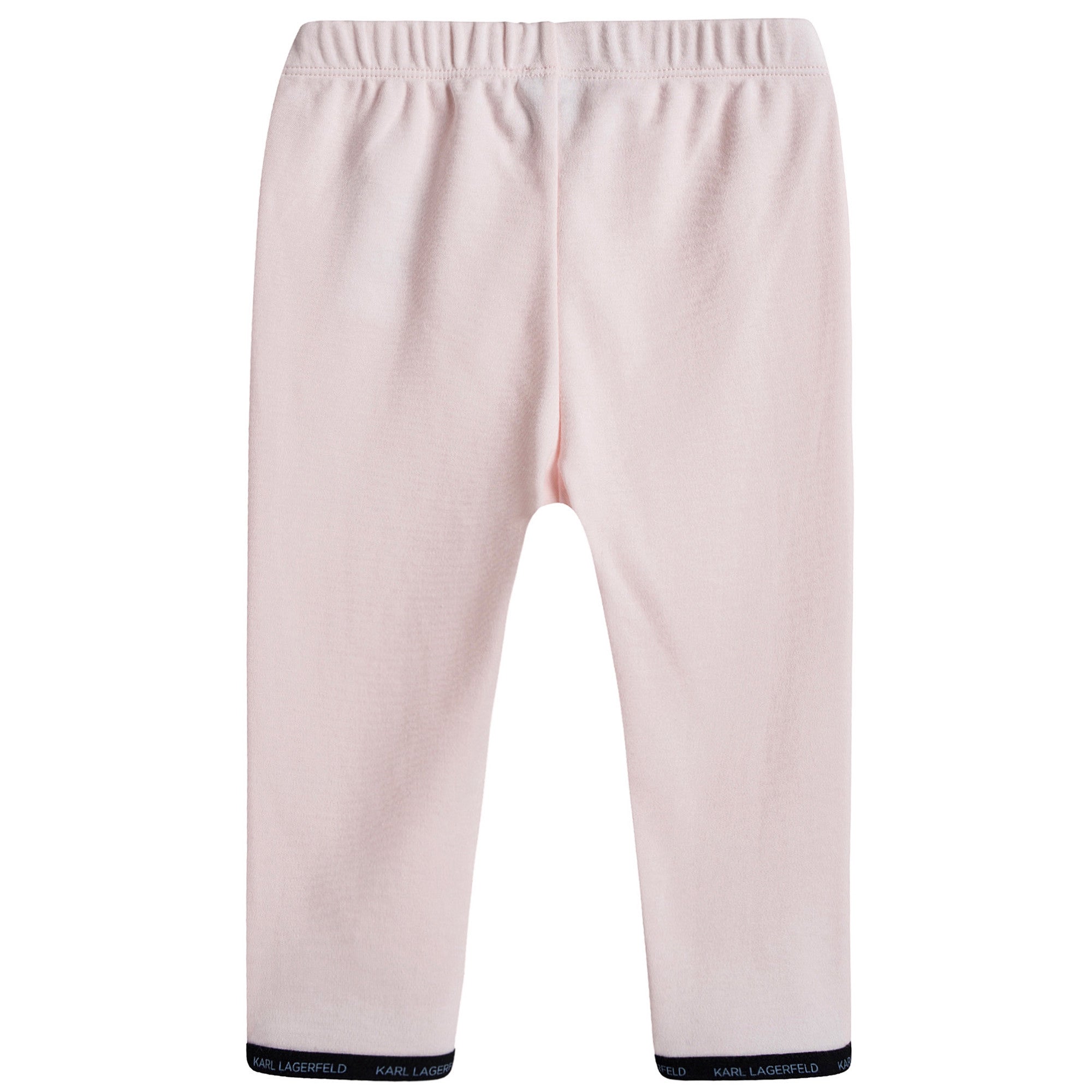 Baby Girls Pink Cotton Trouser