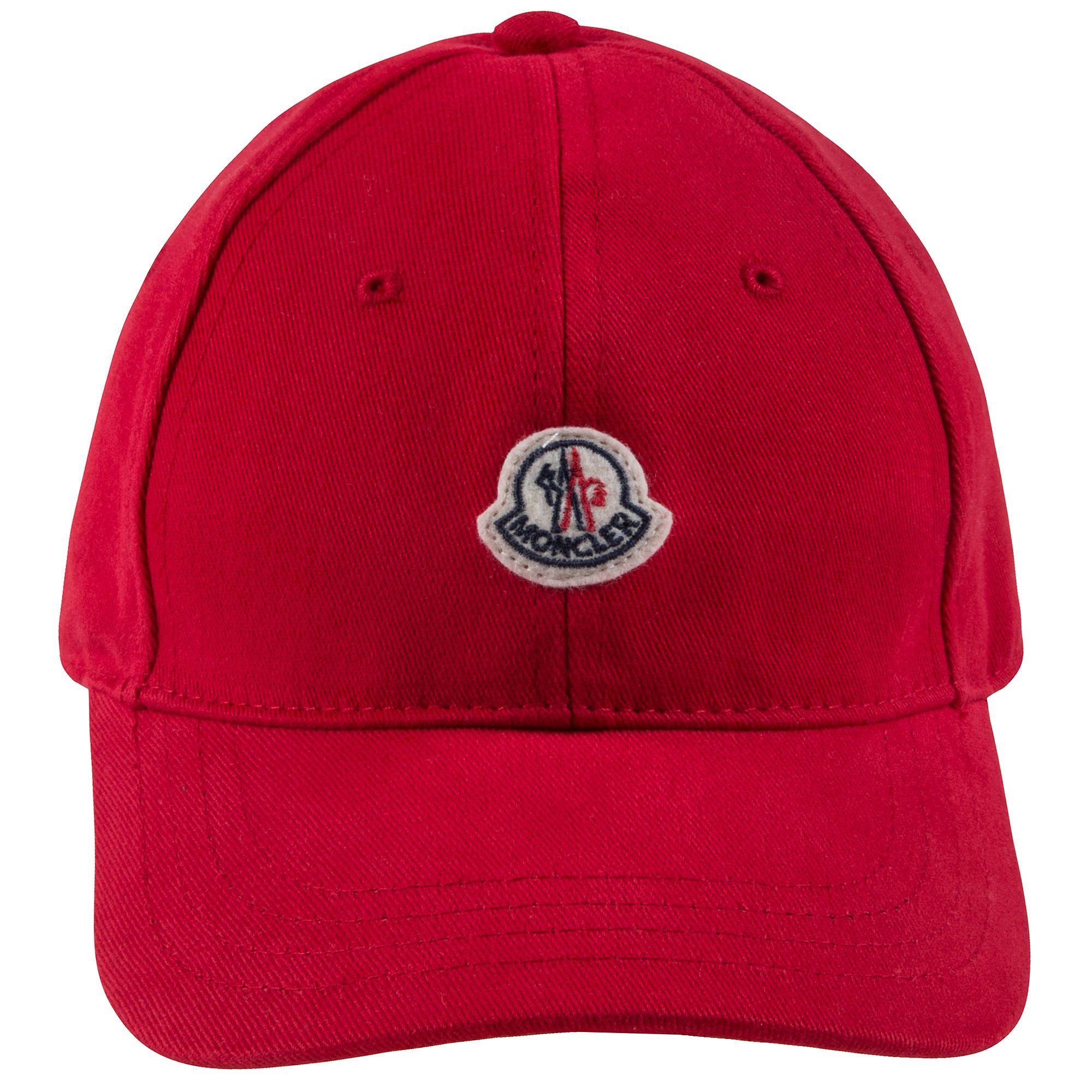 Girls & Boys Red Logo Hat