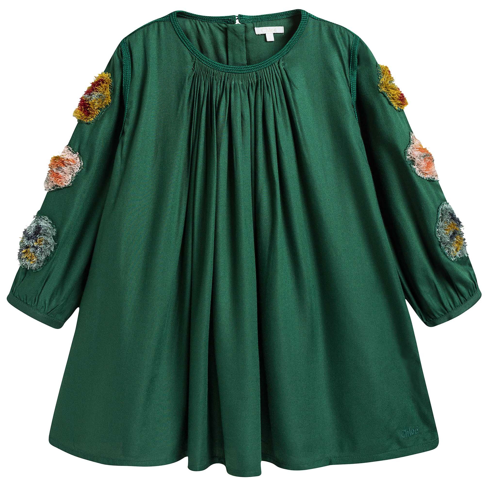 Baby Girls Green Dress