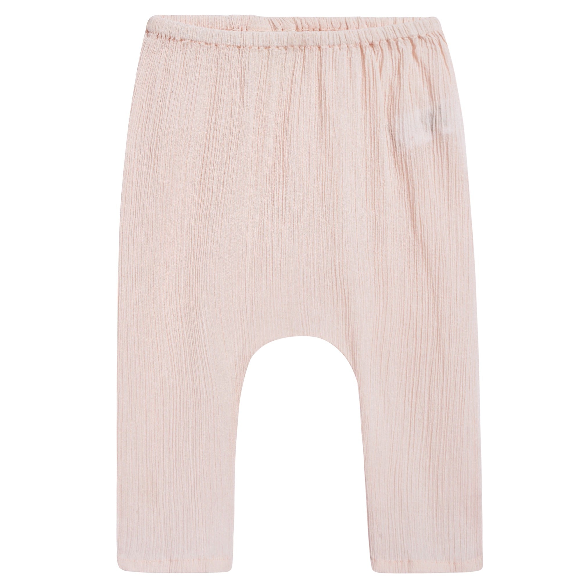Baby Girls Light Pink "Cotton crepe" Trousers