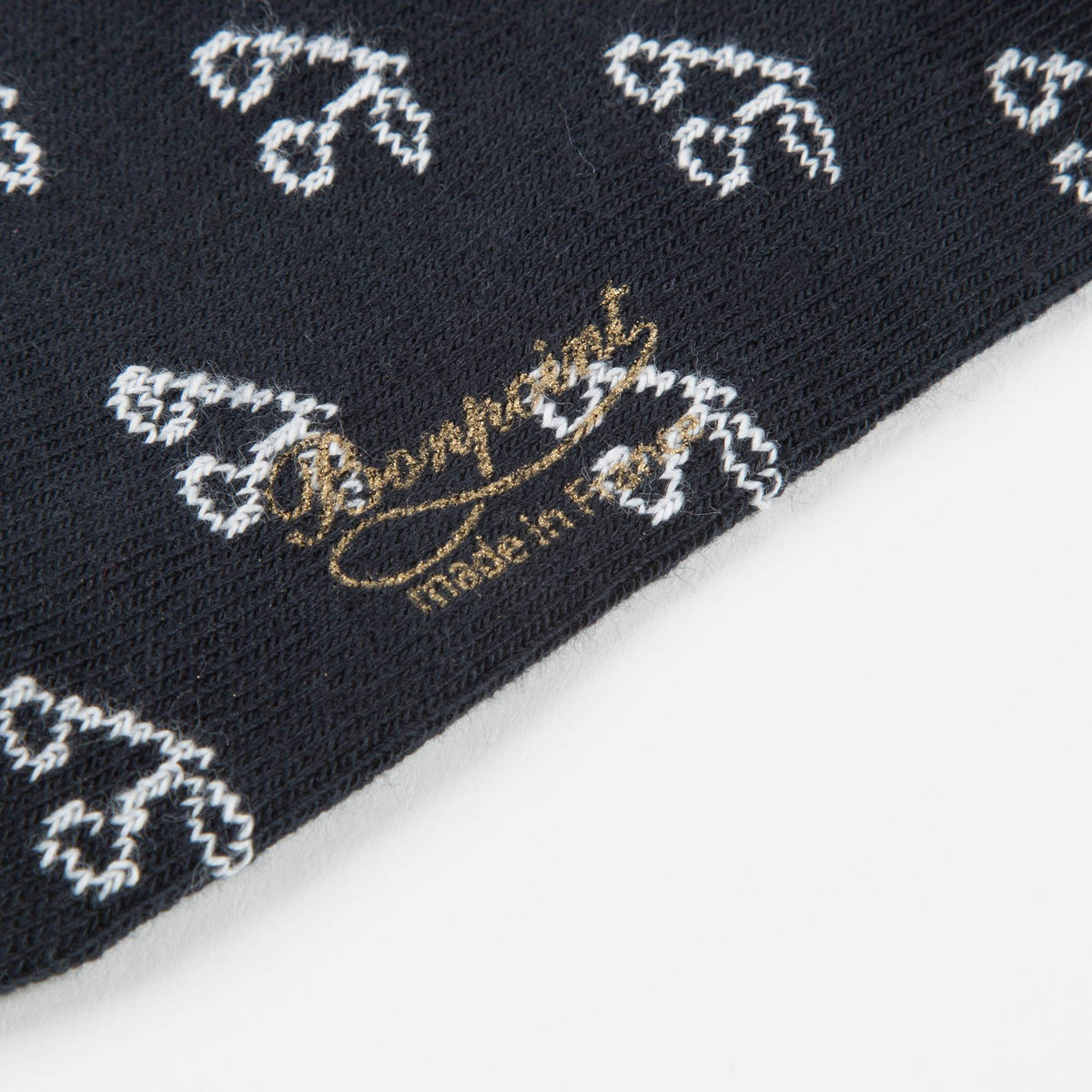 Chaussettes cerises blanches noires pour fille