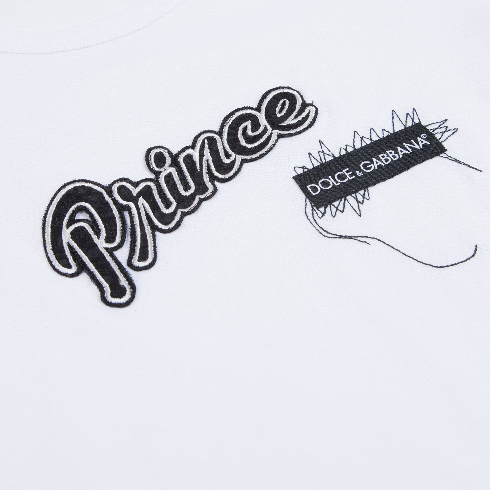Girls & Boys White Cotton "Pninee" T-shirt