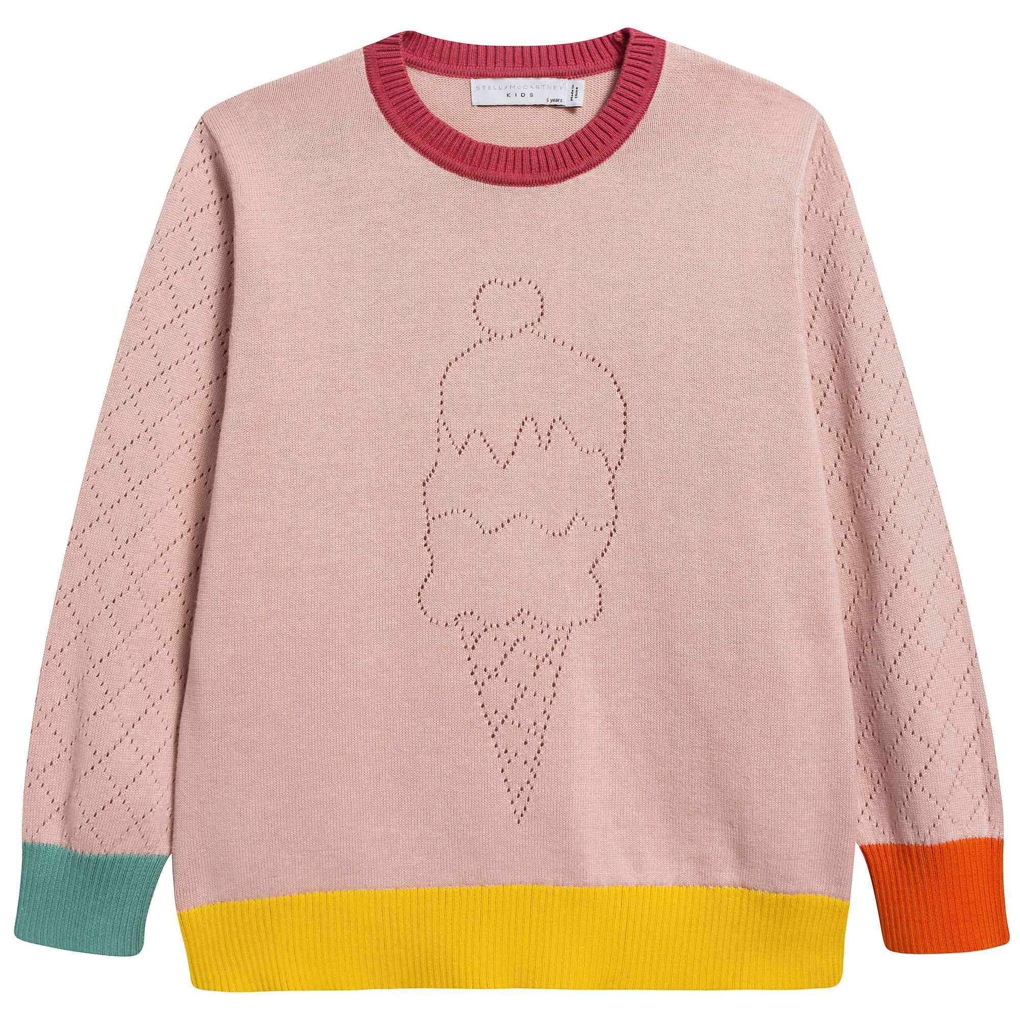 Girls Pink Sweater