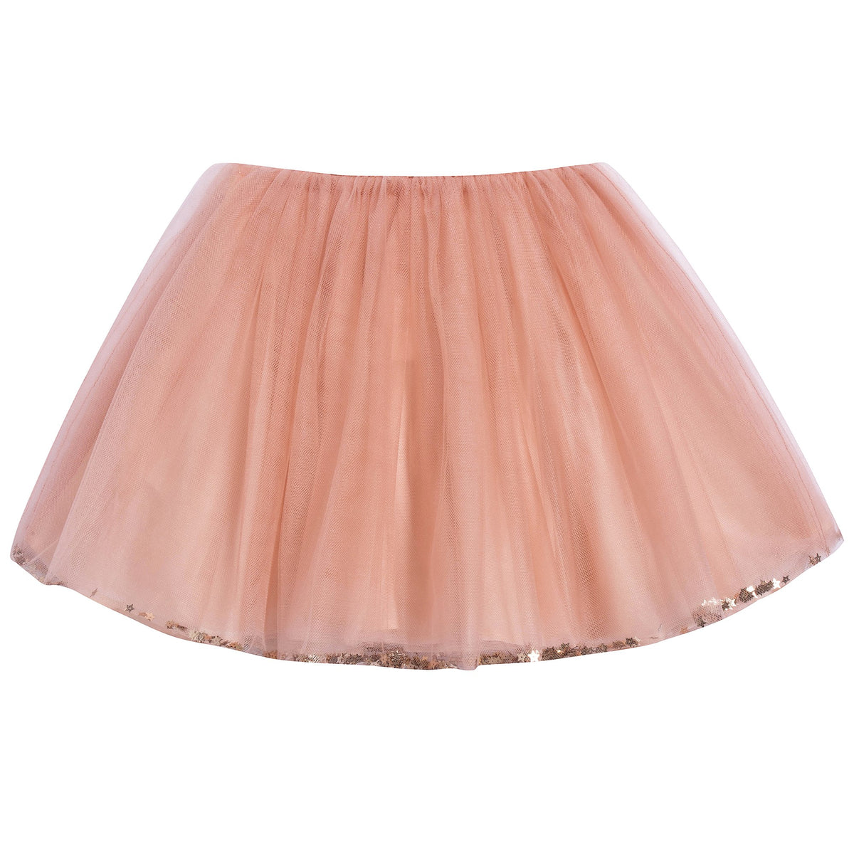 Jupe courte en tulle rose pour fille