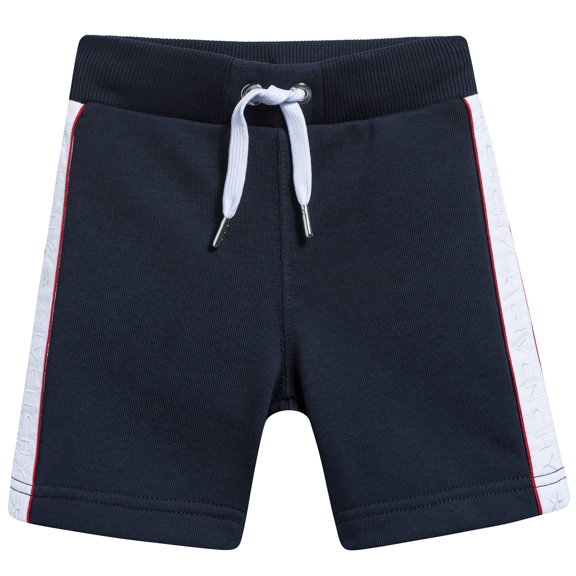 Baby Boys Blue Cotton Shorts