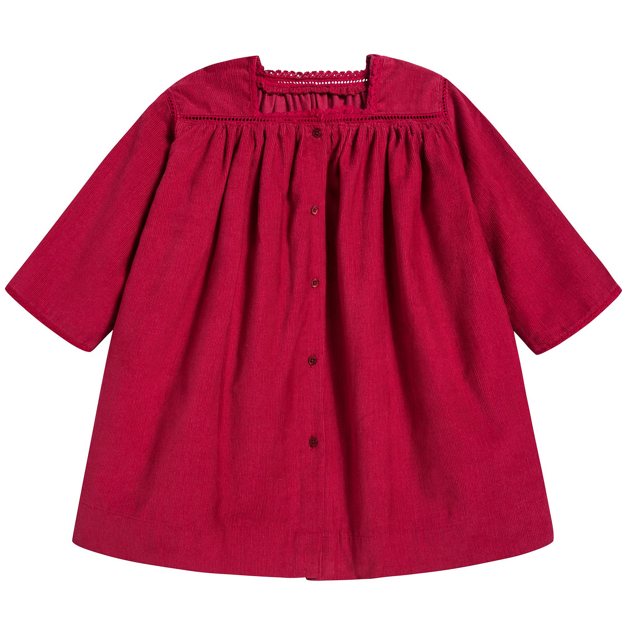 Baby Girls Tomato Cotton Dress