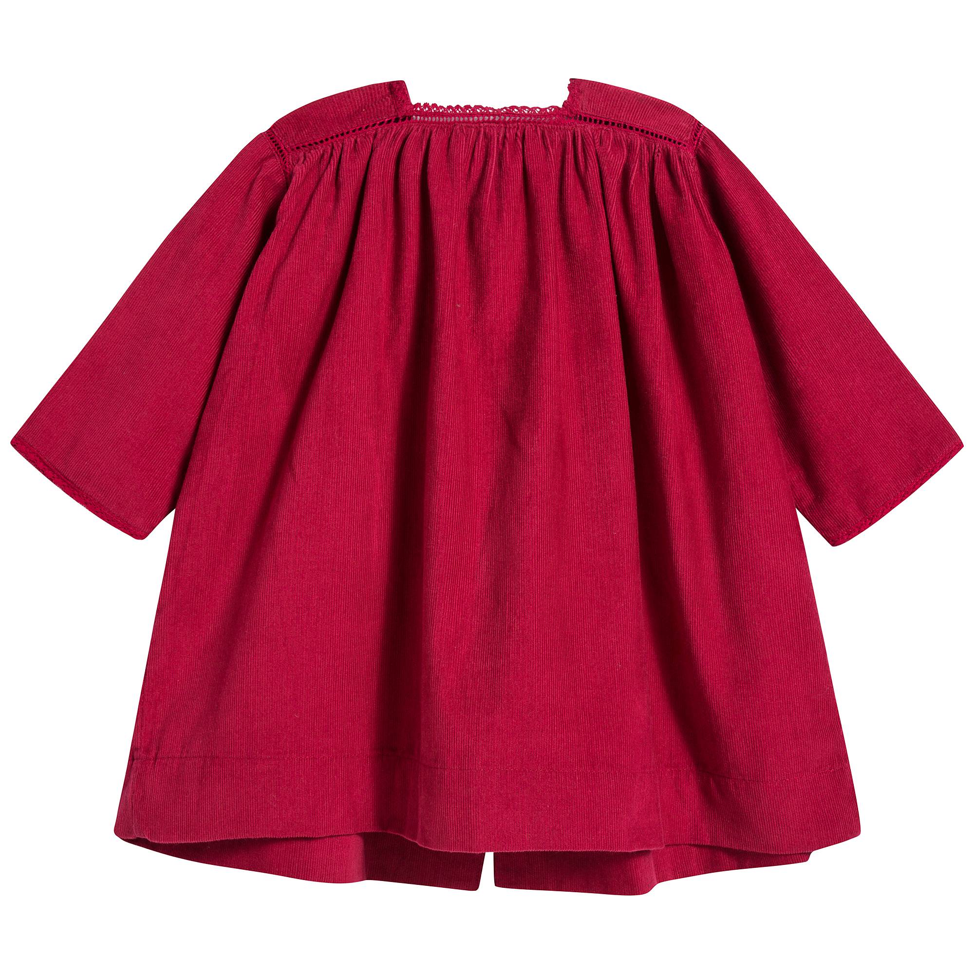Baby Girls Tomato Cotton Dress