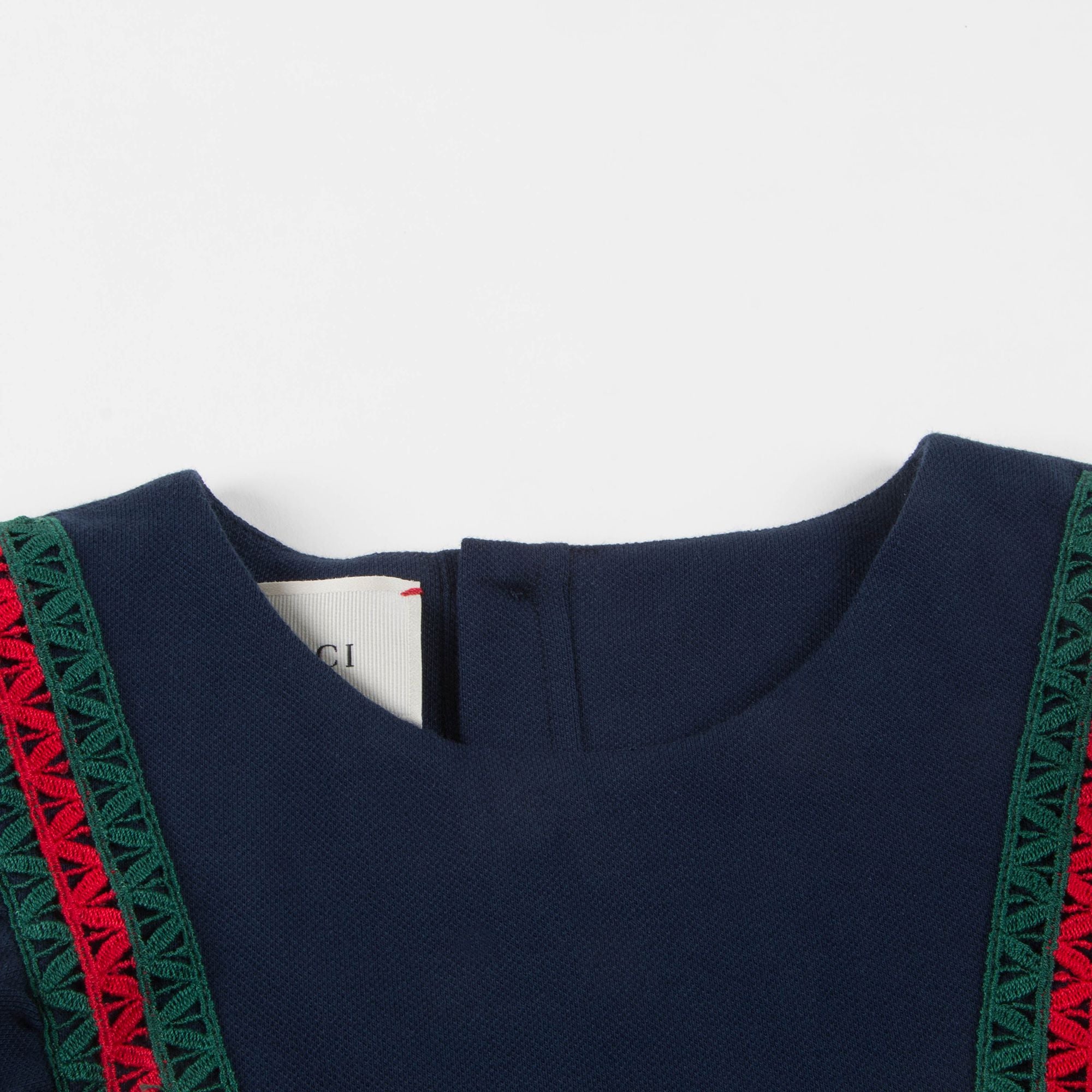Girls Blue Cotton Dress