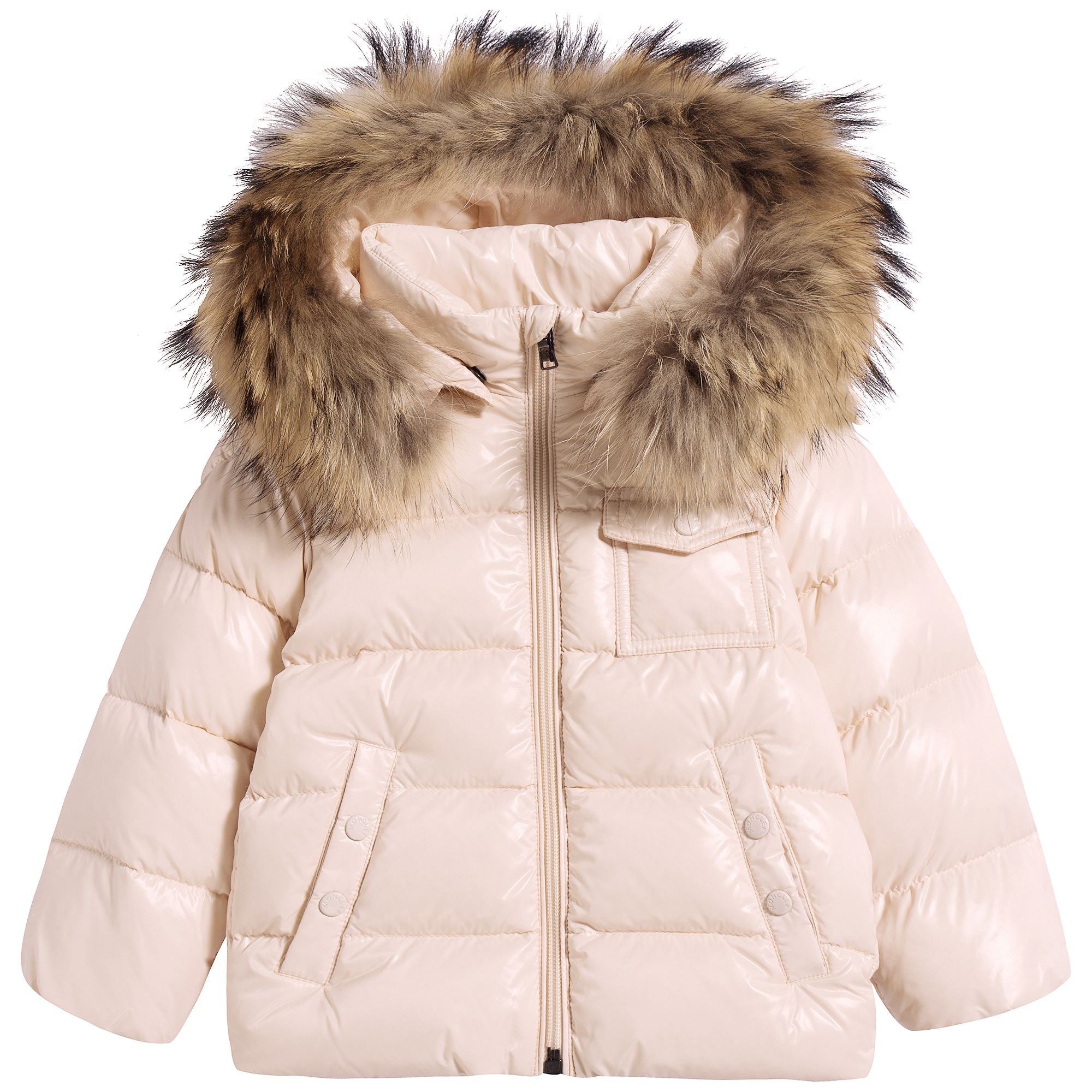 Baby Girls Light Pink "K2" Padded Down Jacket
