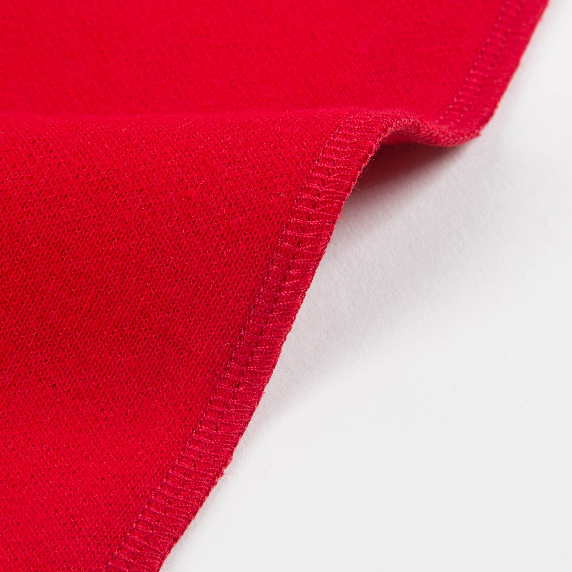 Girls Live Red & White Cotton Dress