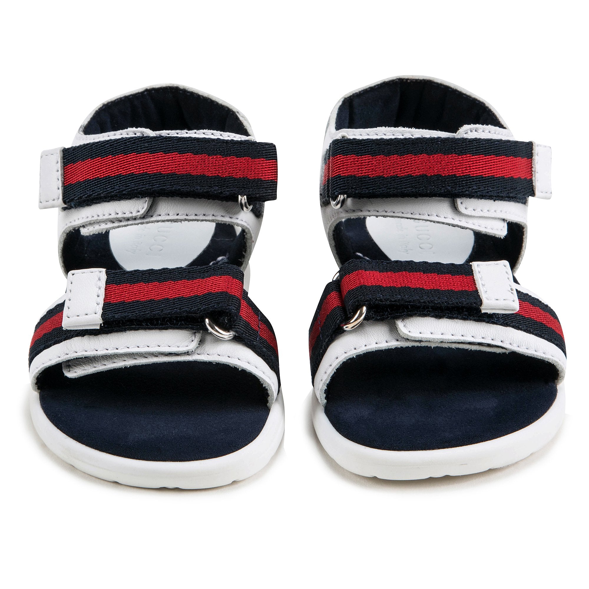 Baby Great White Velcro Sandals