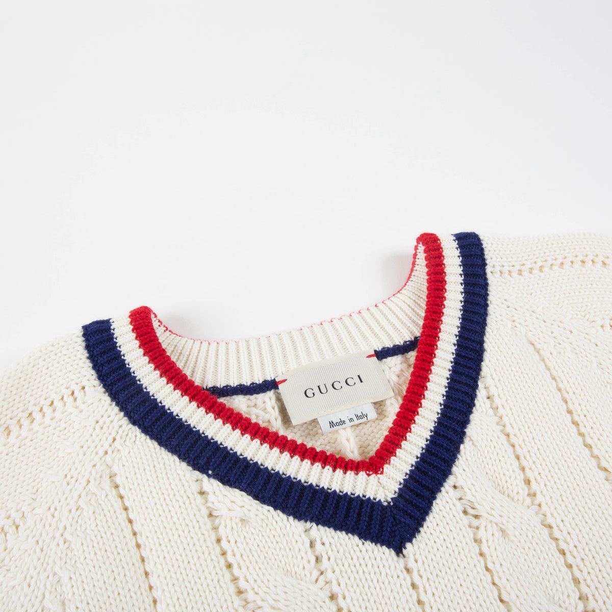 Pull rayé blanc et rouge pour filles