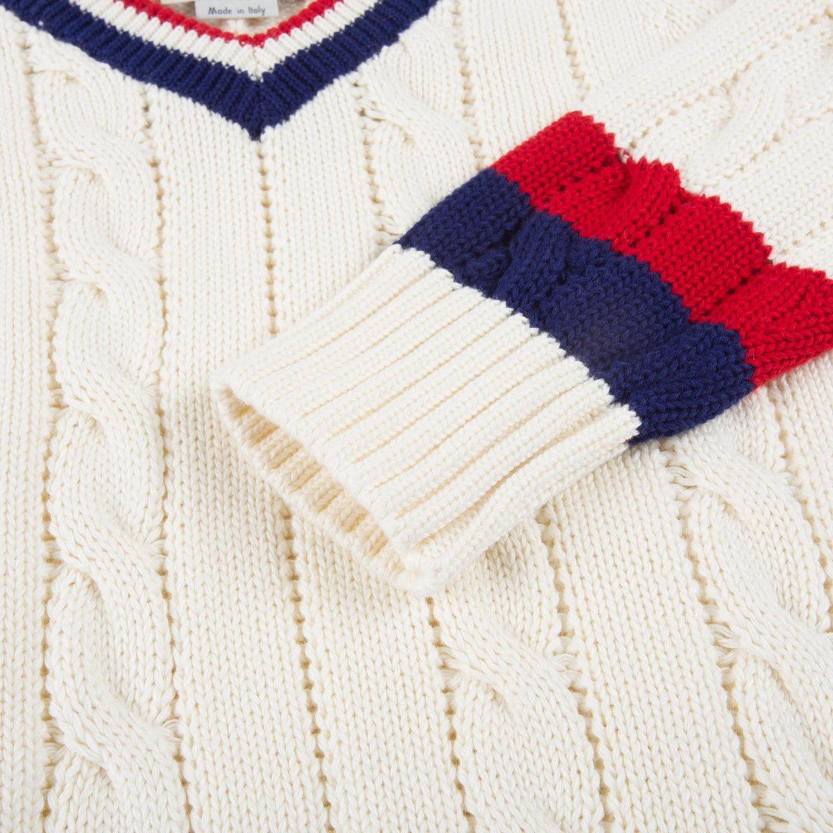 Pull rayé blanc et rouge pour filles