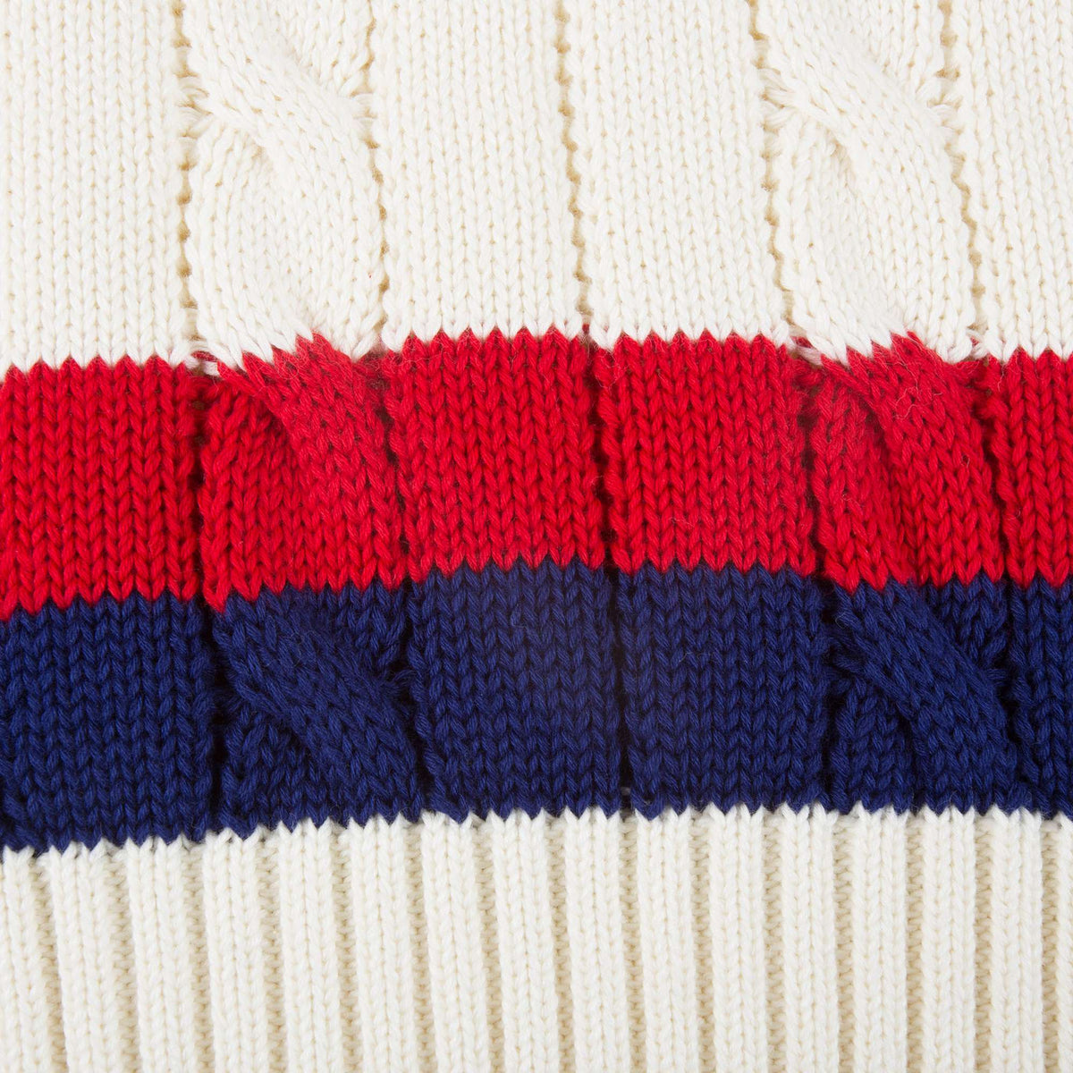 Pull rayé blanc et rouge pour filles