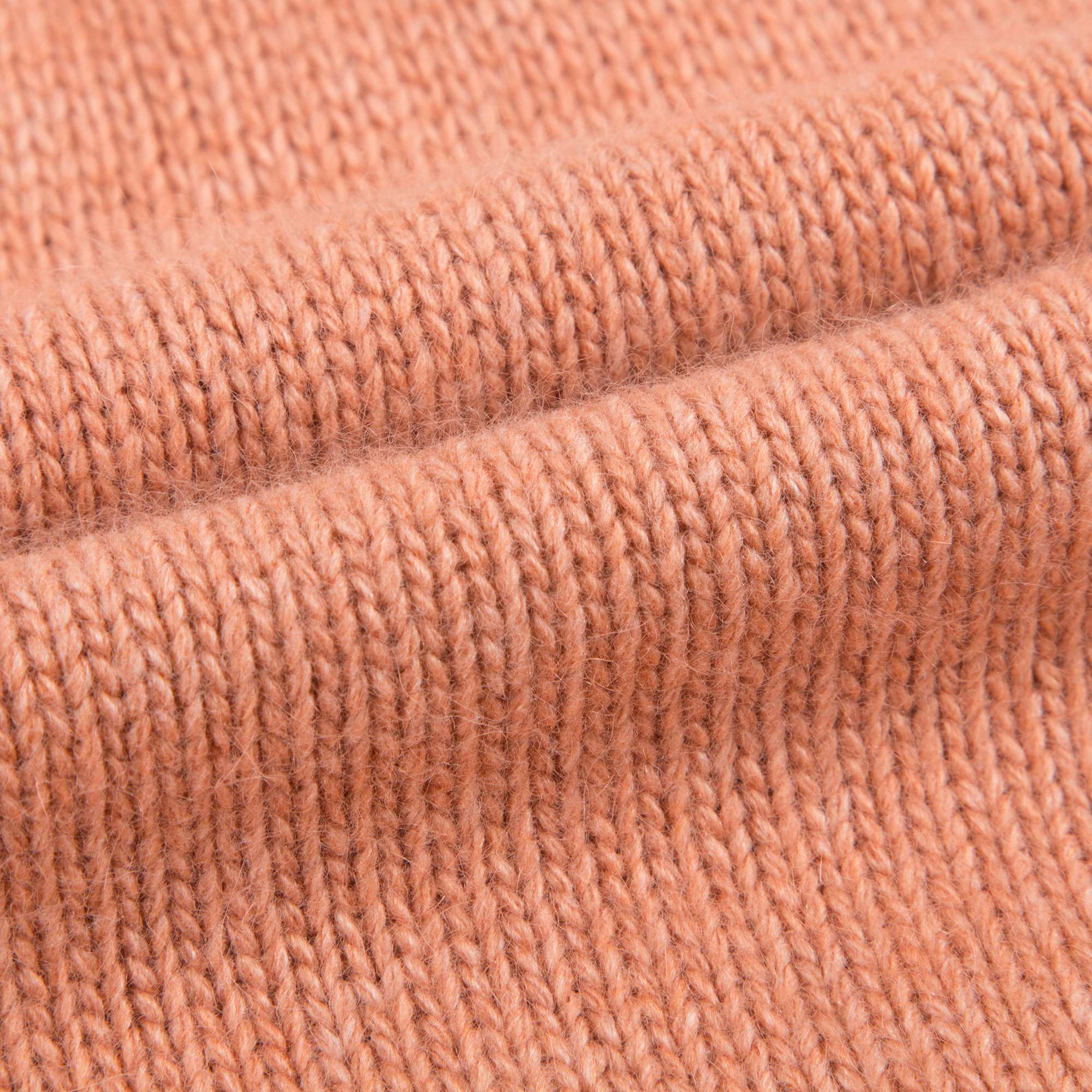 Baby Girls Light Orange Knitted Dress