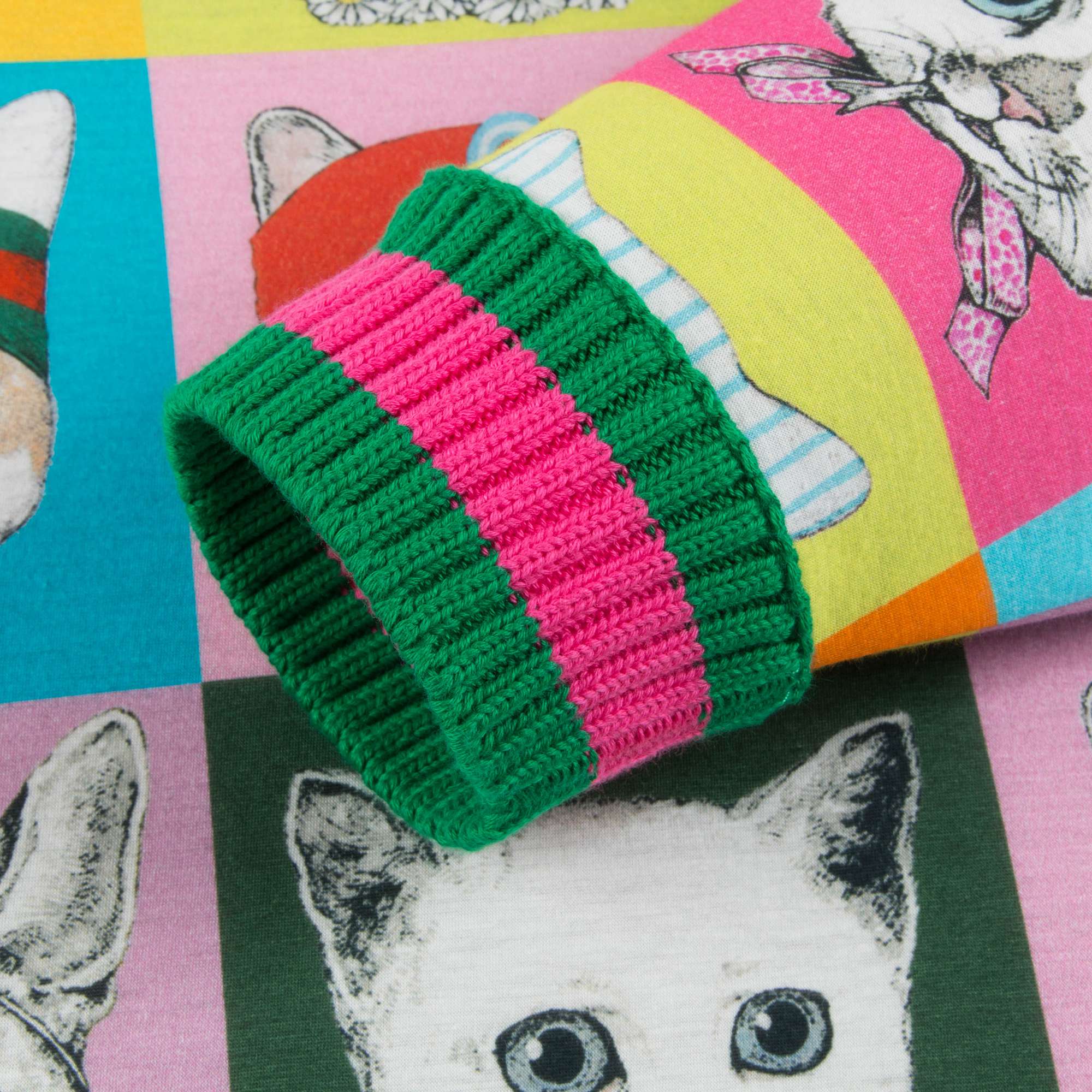 Girls Pets Print Sweatshirt