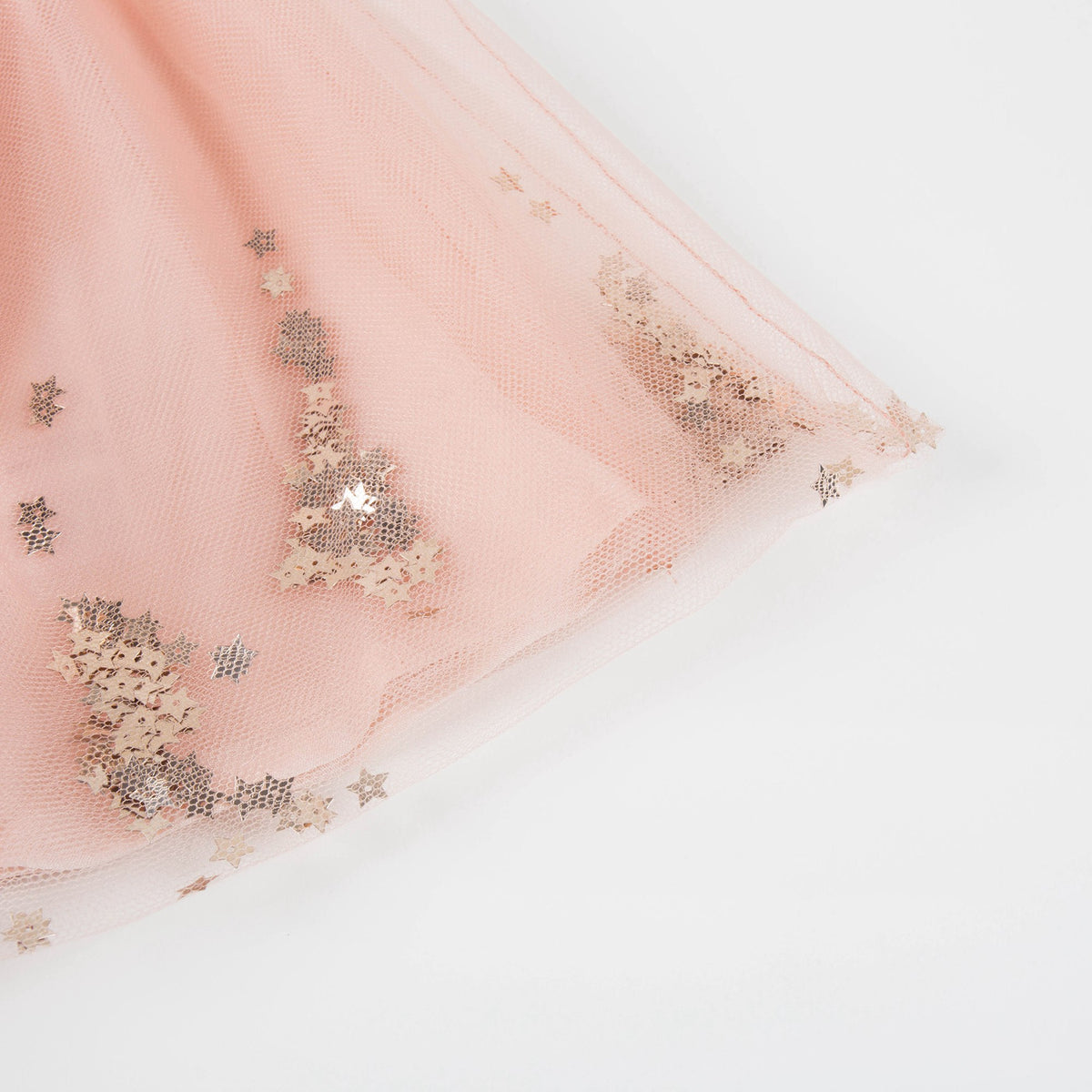 Jupe courte en tulle rose pour fille