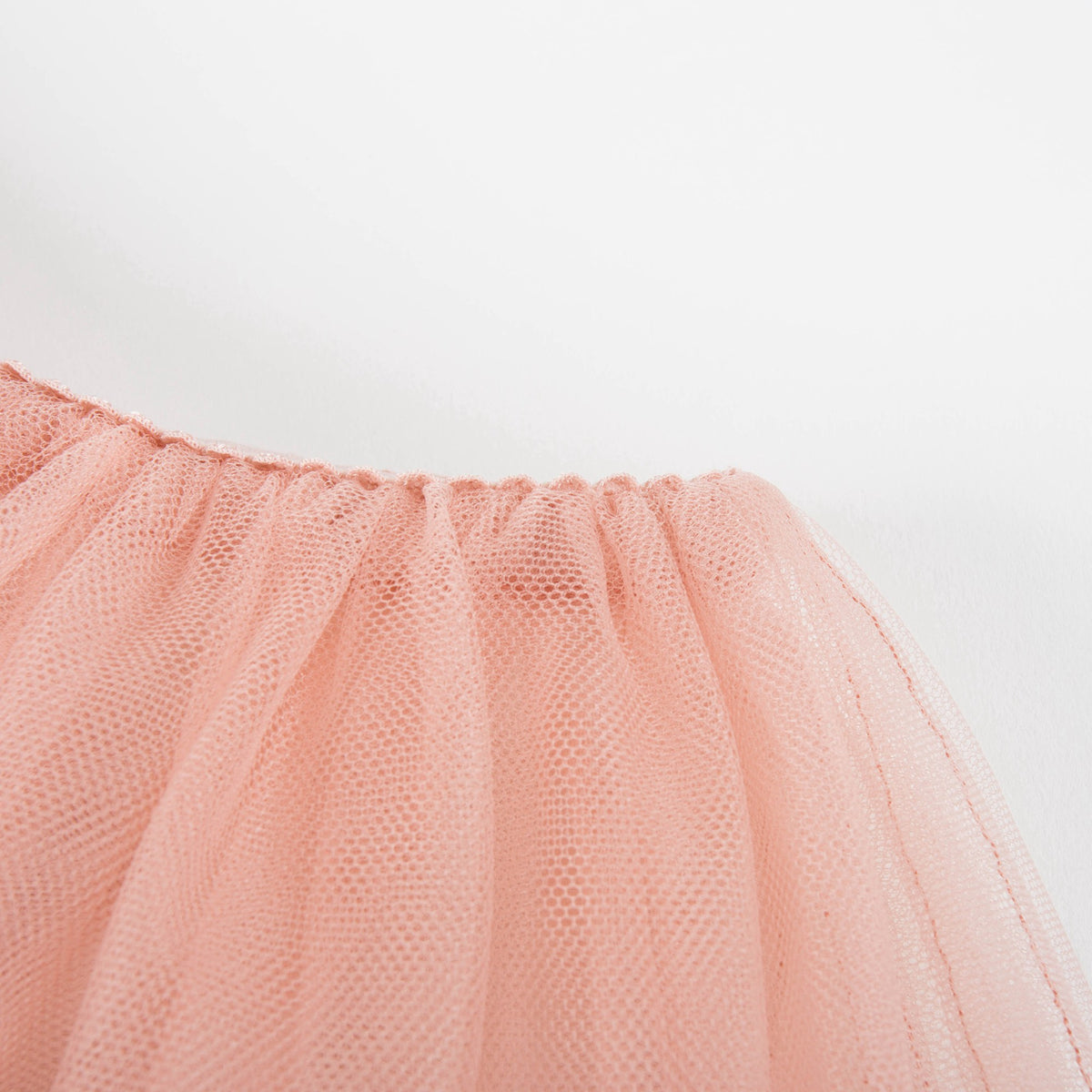 Jupe courte en tulle rose pour fille