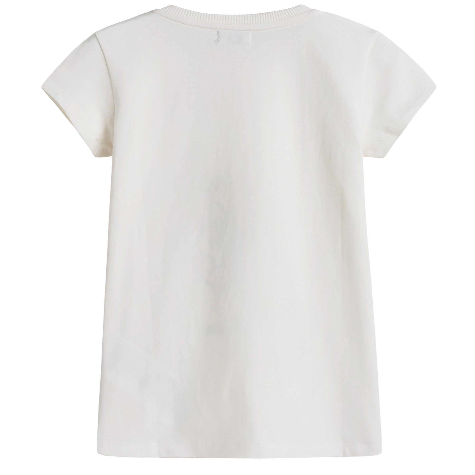 Baby Girls White Logo T-shirt