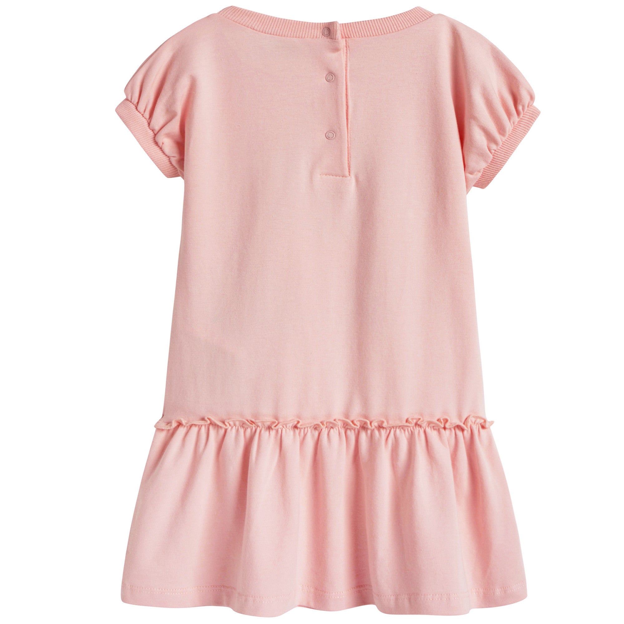 Baby Girls Pink Cotton Dress
